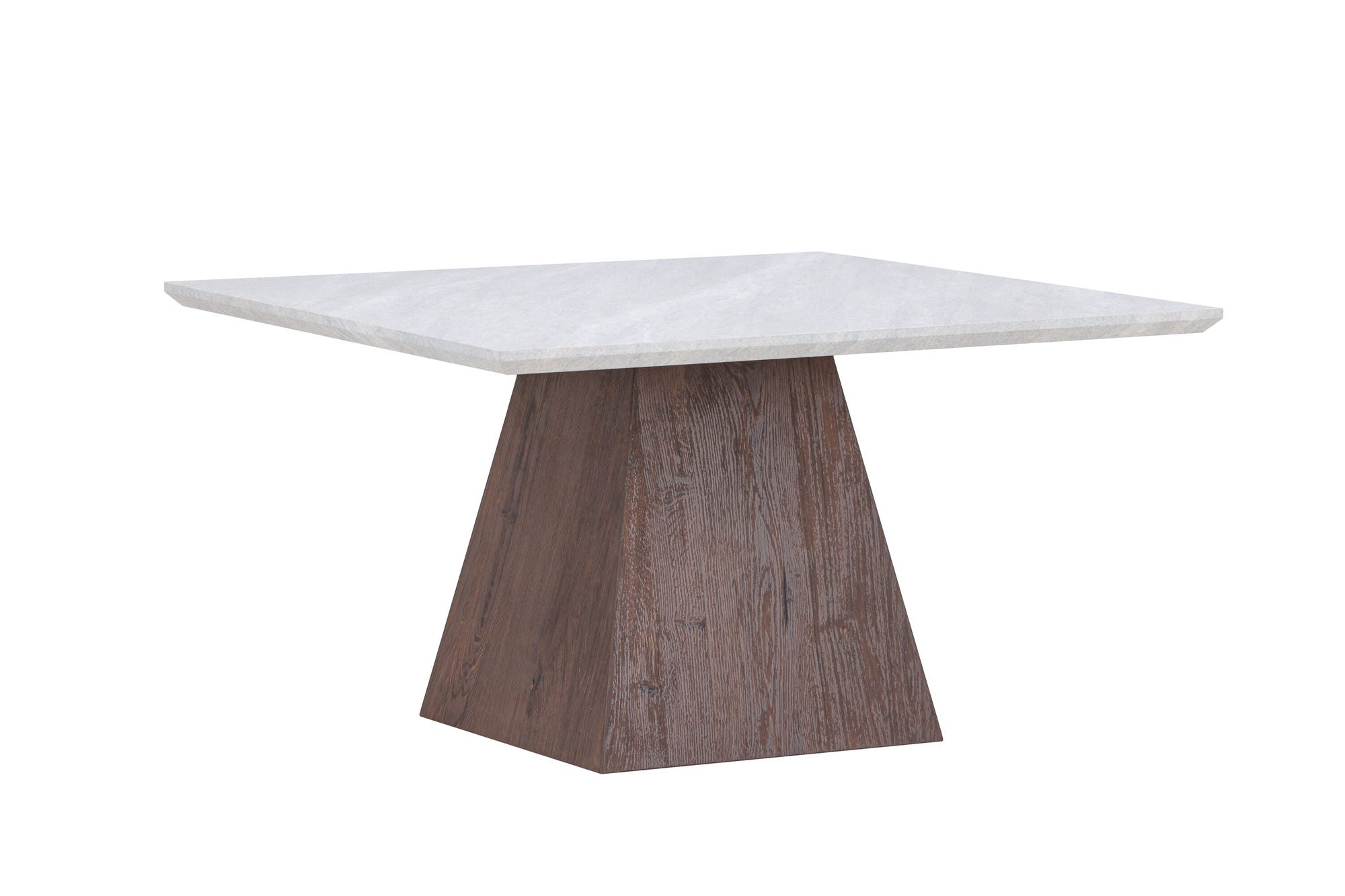 Venture Home Cael Sofa bord 80x80x45 cm - MDF 3D Paper Mocca / Stonelook