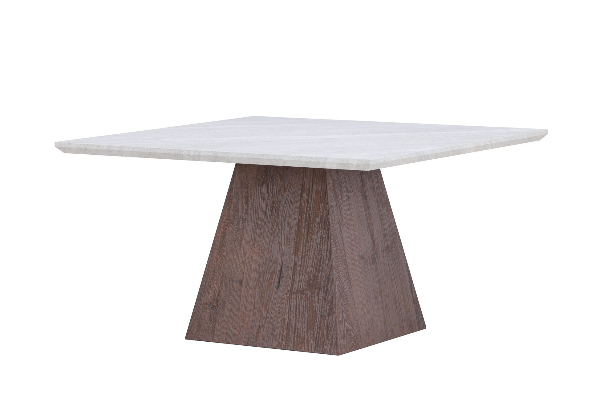Venture Home Cael Sofa bord 80x80x45 cm - MDF 3D Paper Mocca / Stonelook
