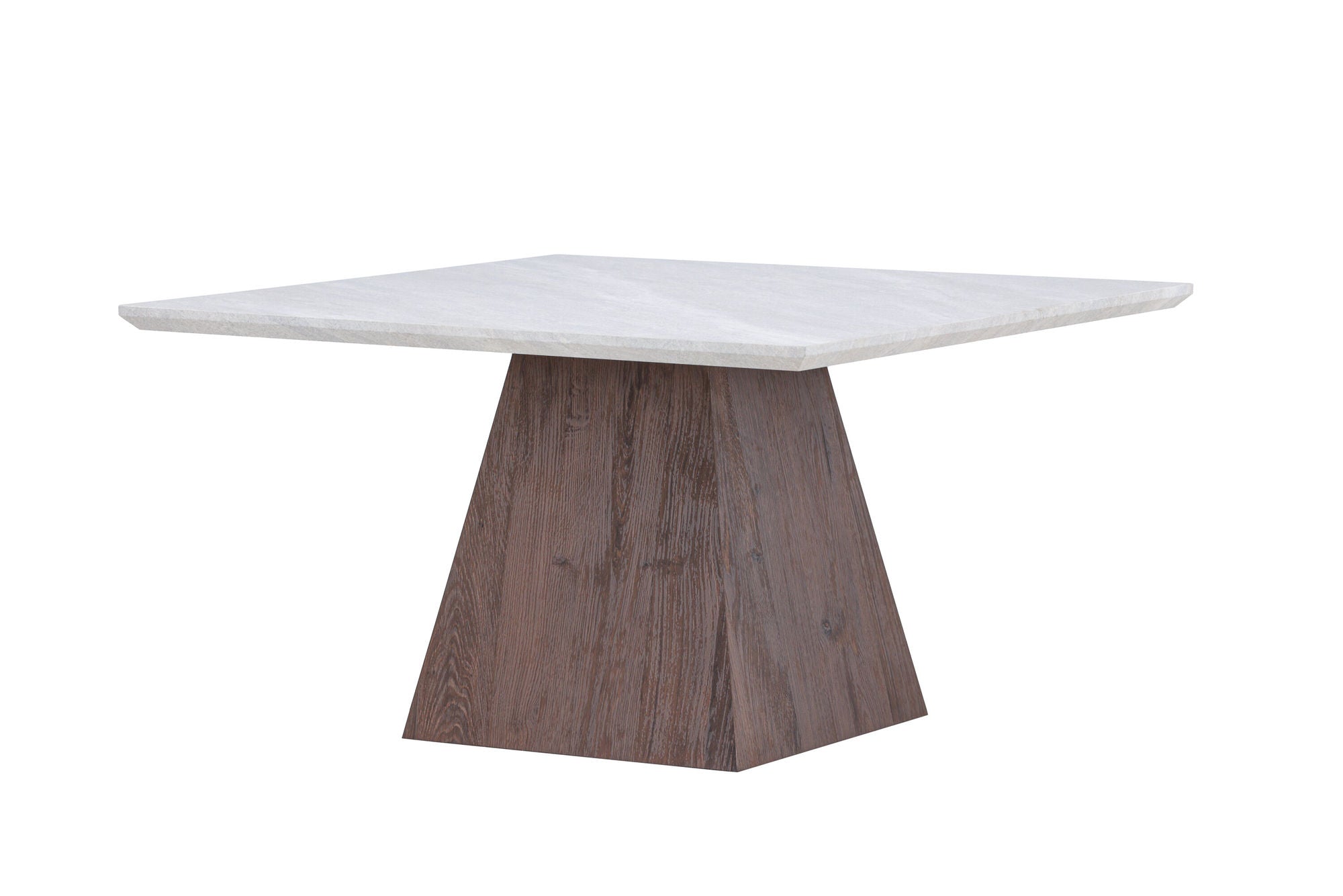 Venture Home Cael Sofa bord 80x80x45 cm - MDF 3D Paper Mocca / Stonelook