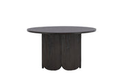 Venture Home Tekla Sofa bord ø80x45 cm - MDF with Black 3D Paper
