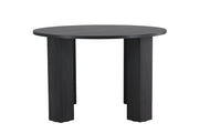 Venture Home Juno rund spisebord Ф120x75 cm - MDF with Black 3D Paper