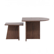 Venture Home Sala Sofa bord 60x45 cm,40x35 cm - MDF with Mocca 3D Paper