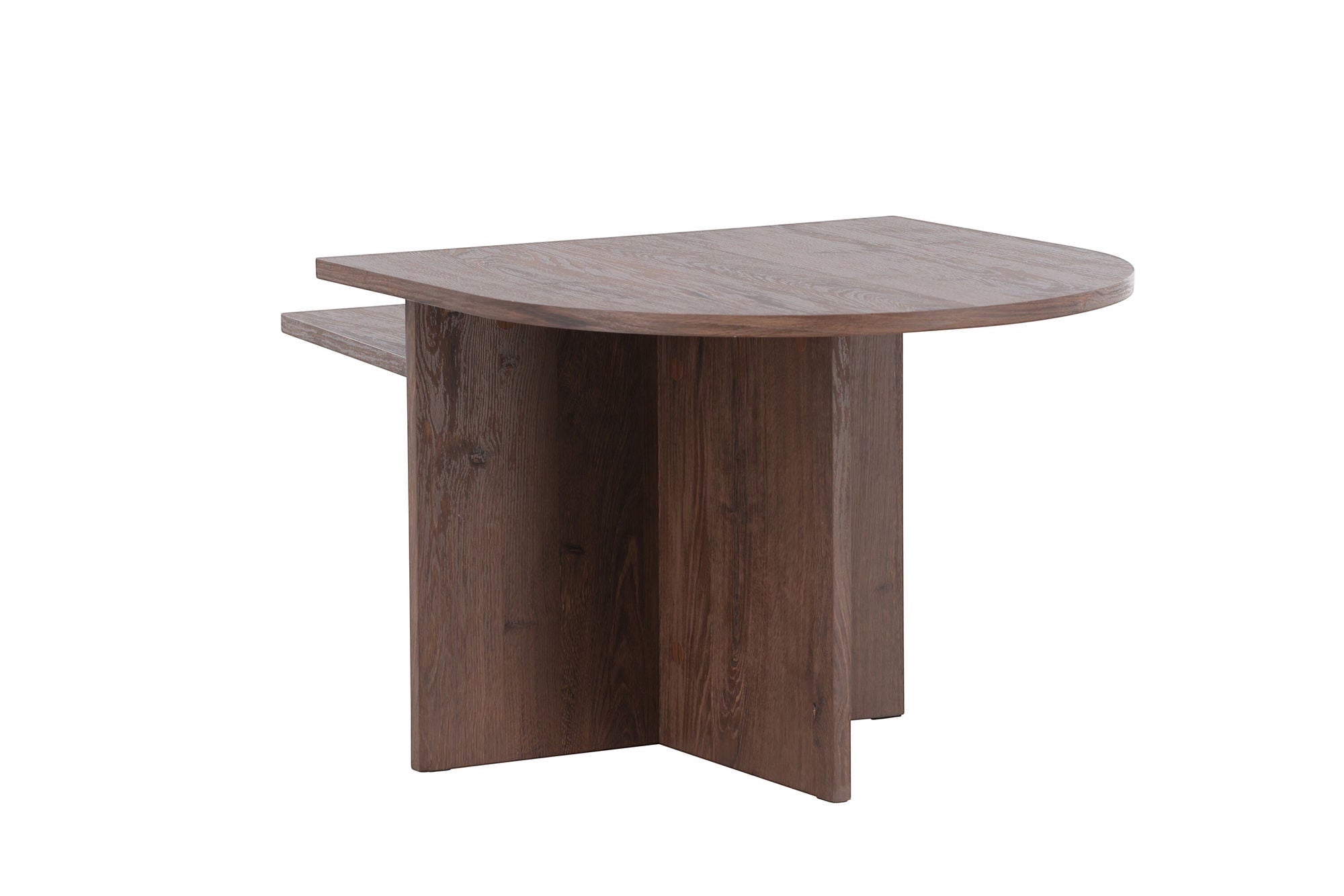Venture Home Sala Sofa bord 60x45 cm,40x35 cm - MDF with Mocca 3D Paper