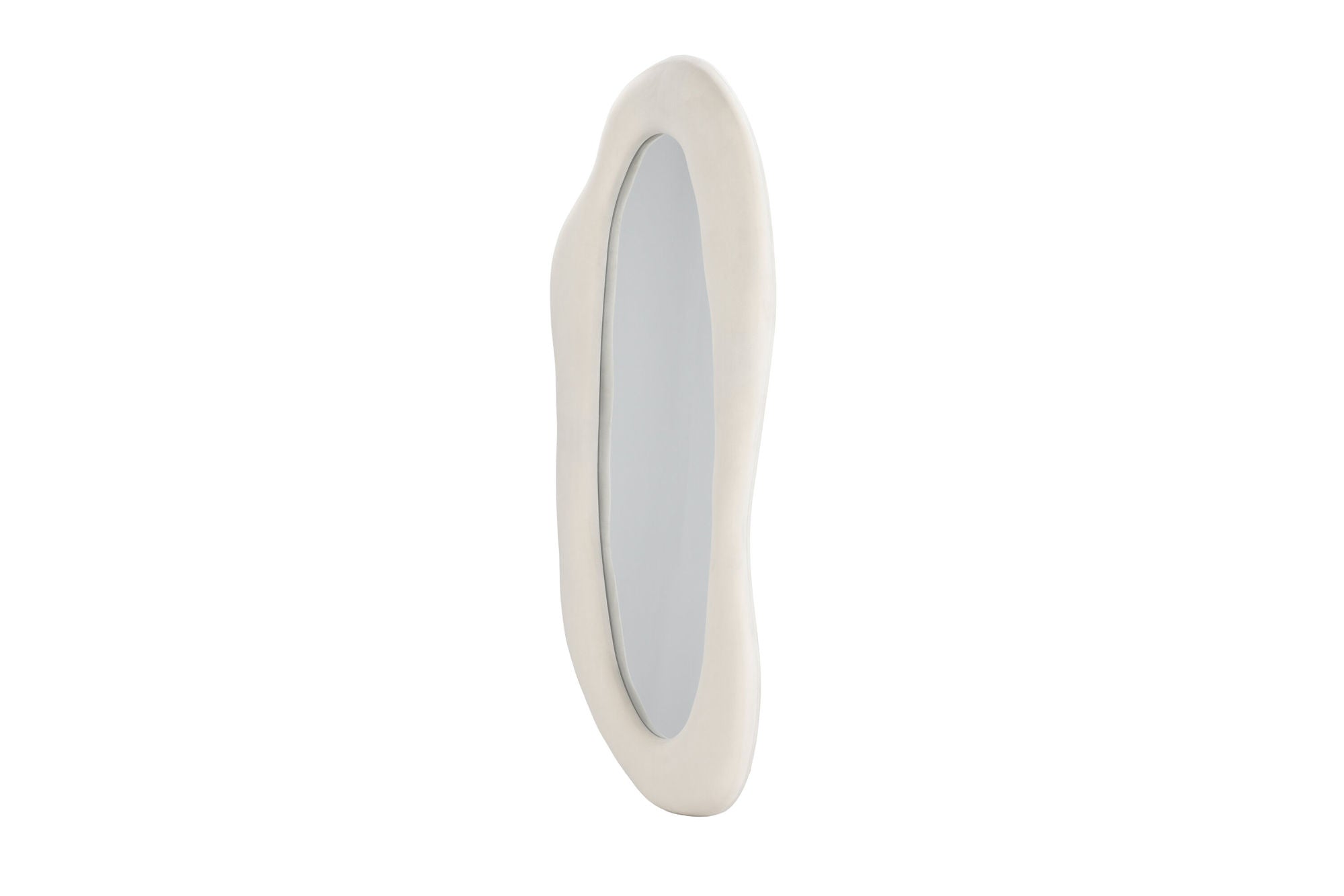 Venture Home Louisville spejl 66x185 cm - MDF with Beige Fabric / Clear Glass