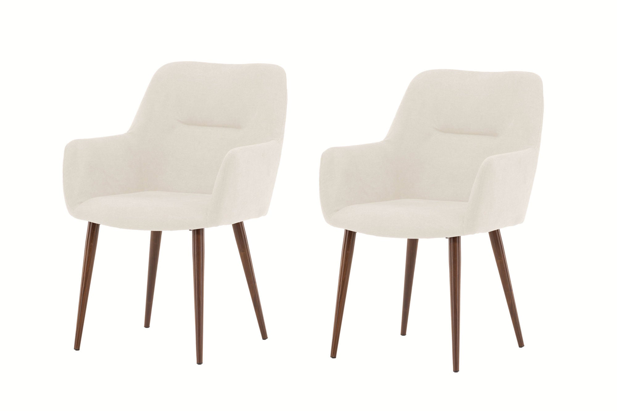 Venture Home Tomorrow Spisebordsstol 2-pack - Mocca / Beige Linen