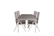 Venture Home Levels bord 229/310 - White/Grey - Break 5:pos stol - White/Grey 6