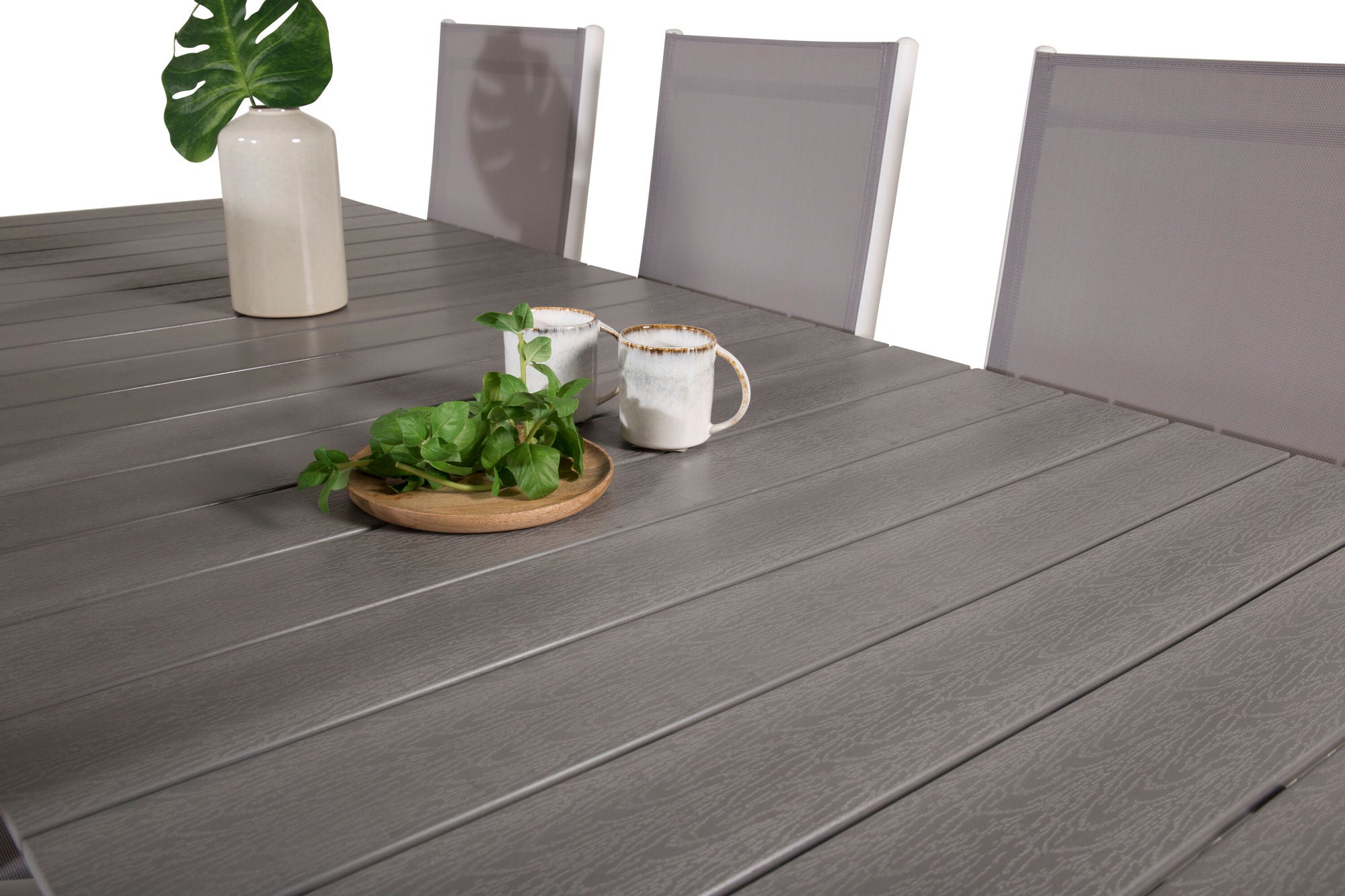 Venture Home Levels bord 229/310 - White/Grey - Break 5:pos stol - White/Grey 6