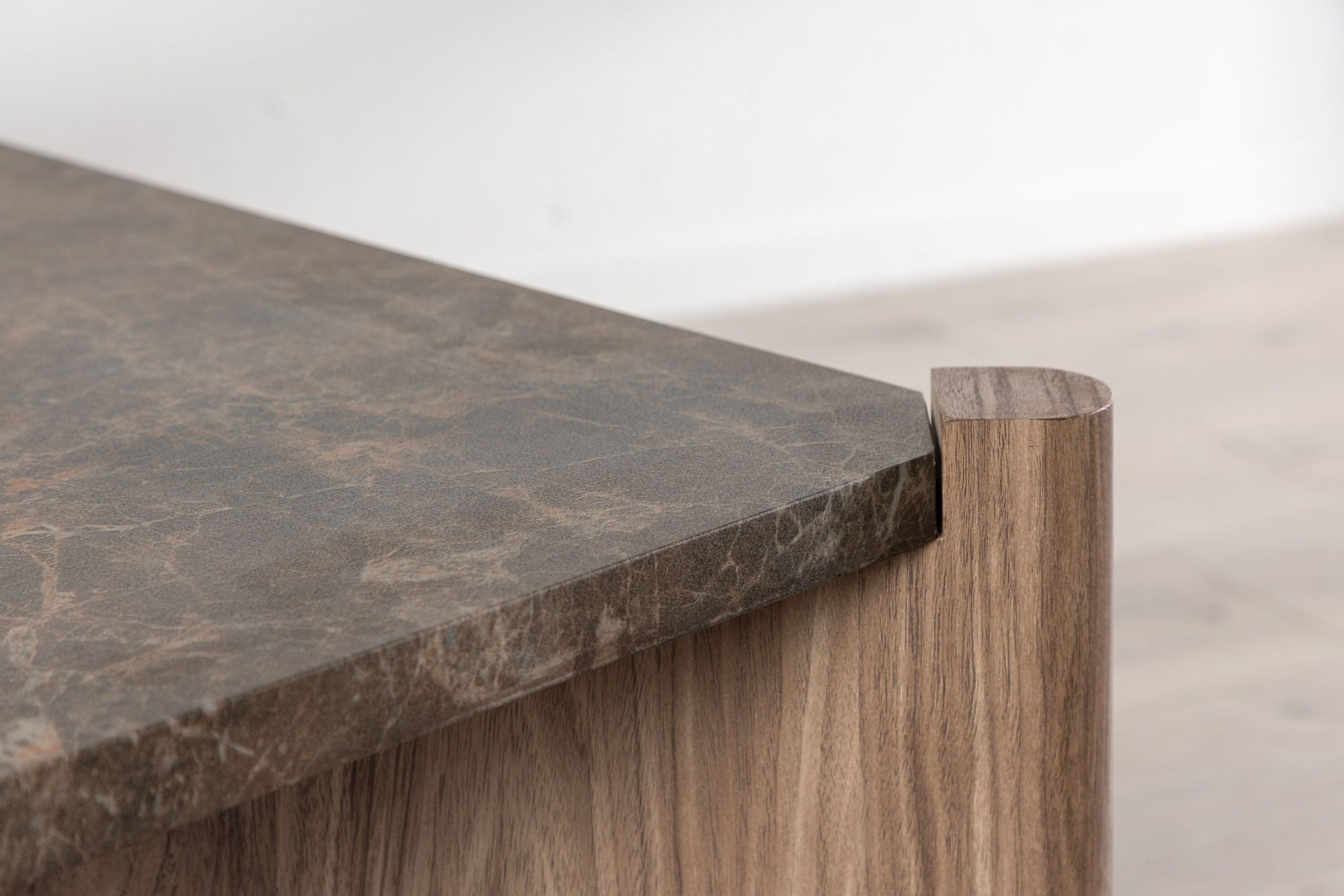 Venture Home Rogaland Sofa bord - Brown Marblelook/ MDF