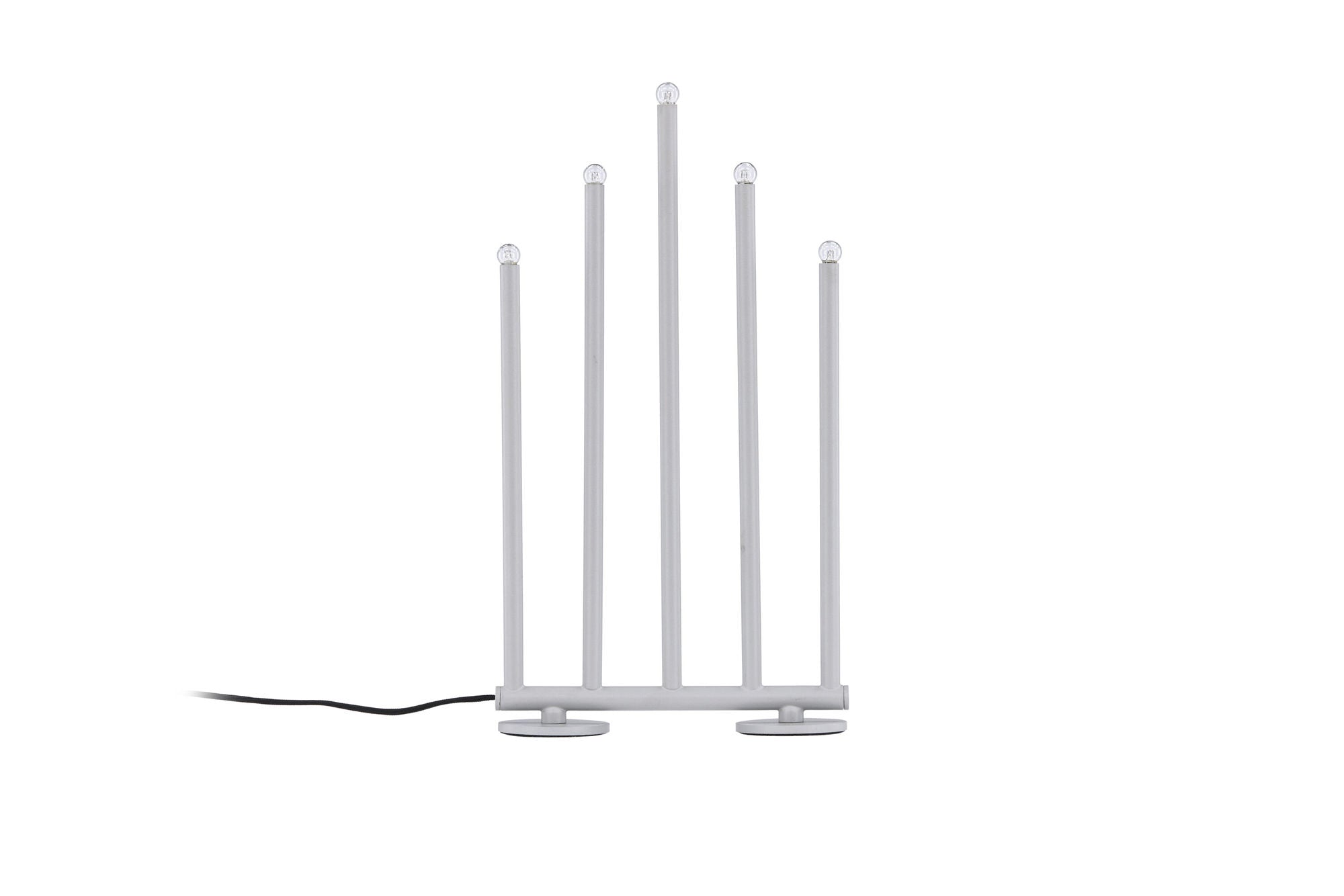 Venture Home Björnfjället Candlestick 40cm  - Matt Silver DImmer /