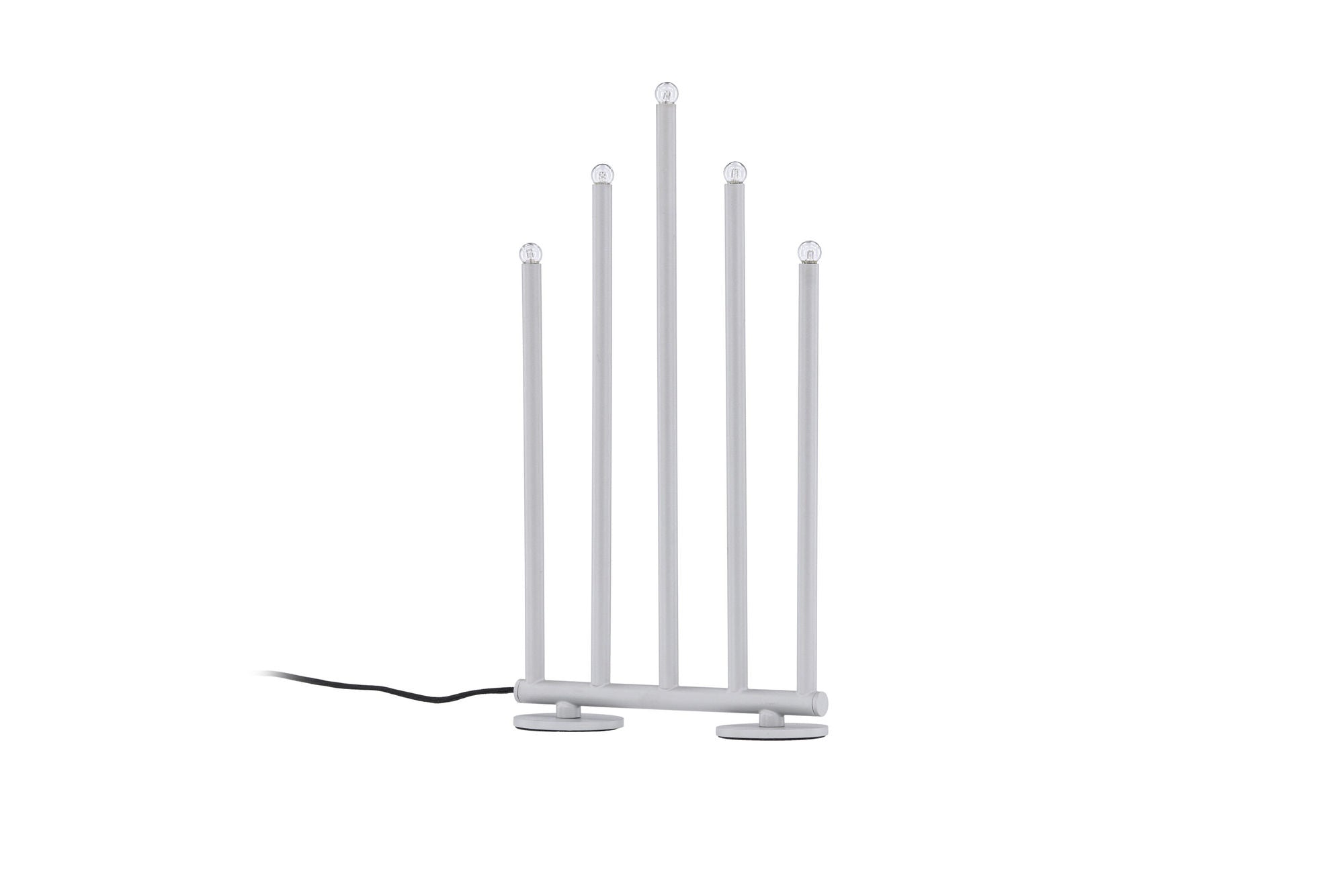 Venture Home Björnfjället Candlestick 40cm  - Matt Silver DImmer /