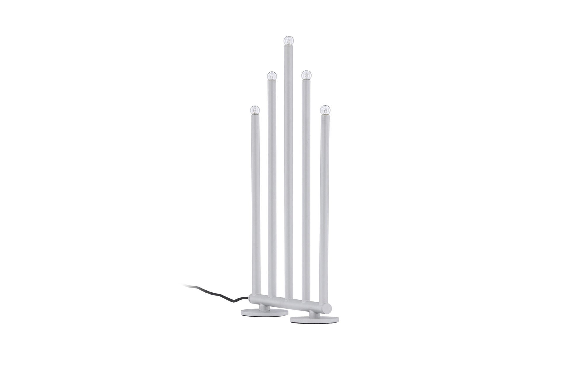 Venture Home Björnfjället Candlestick 40cm  - Matt Silver DImmer /