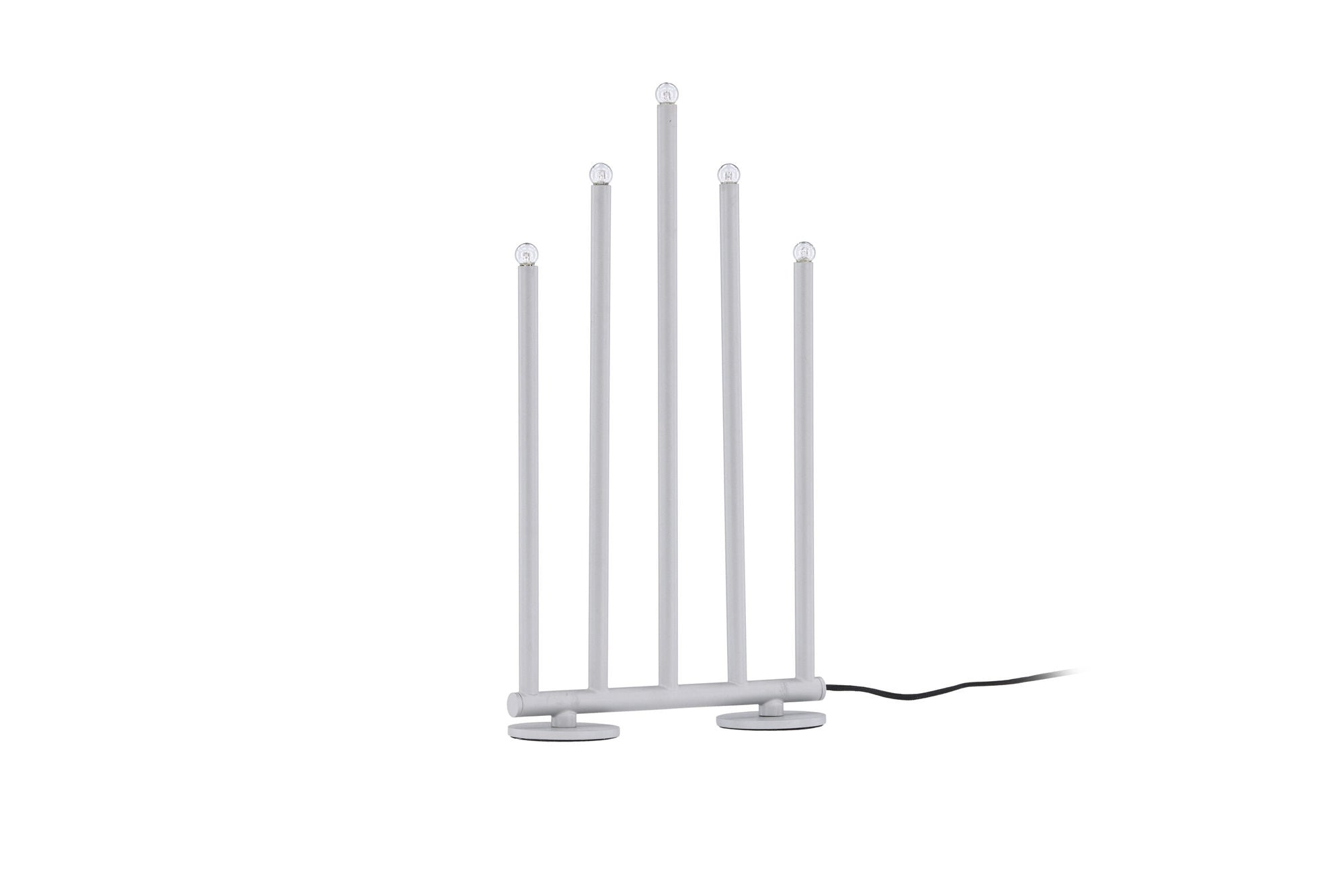 Venture Home Björnfjället Candlestick 40cm  - Matt Silver DImmer /