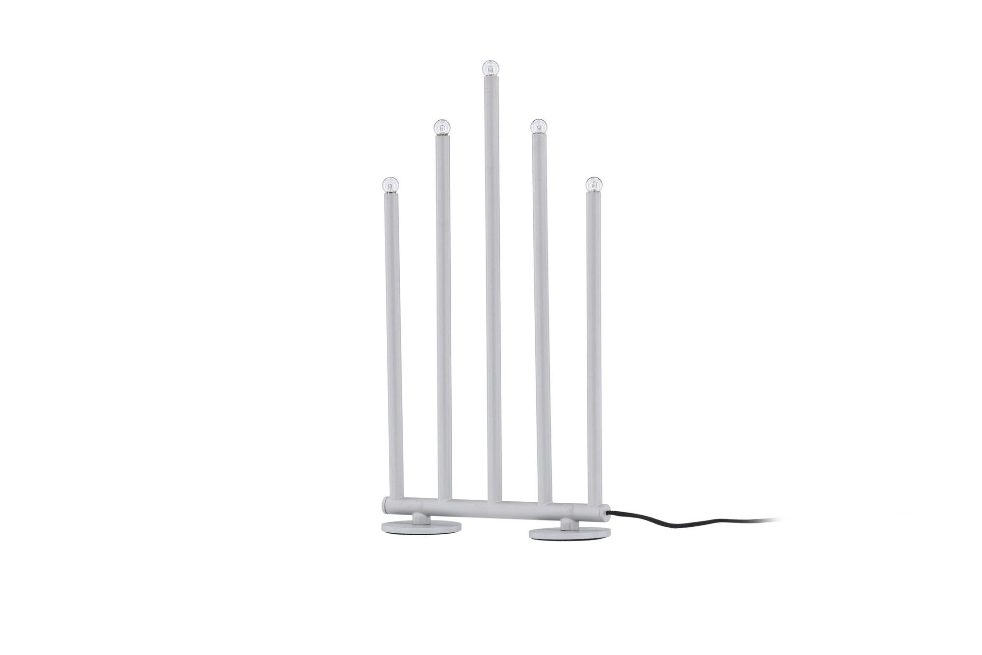 Venture Home Björnfjället Candlestick 40cm  - Matt Silver DImmer /