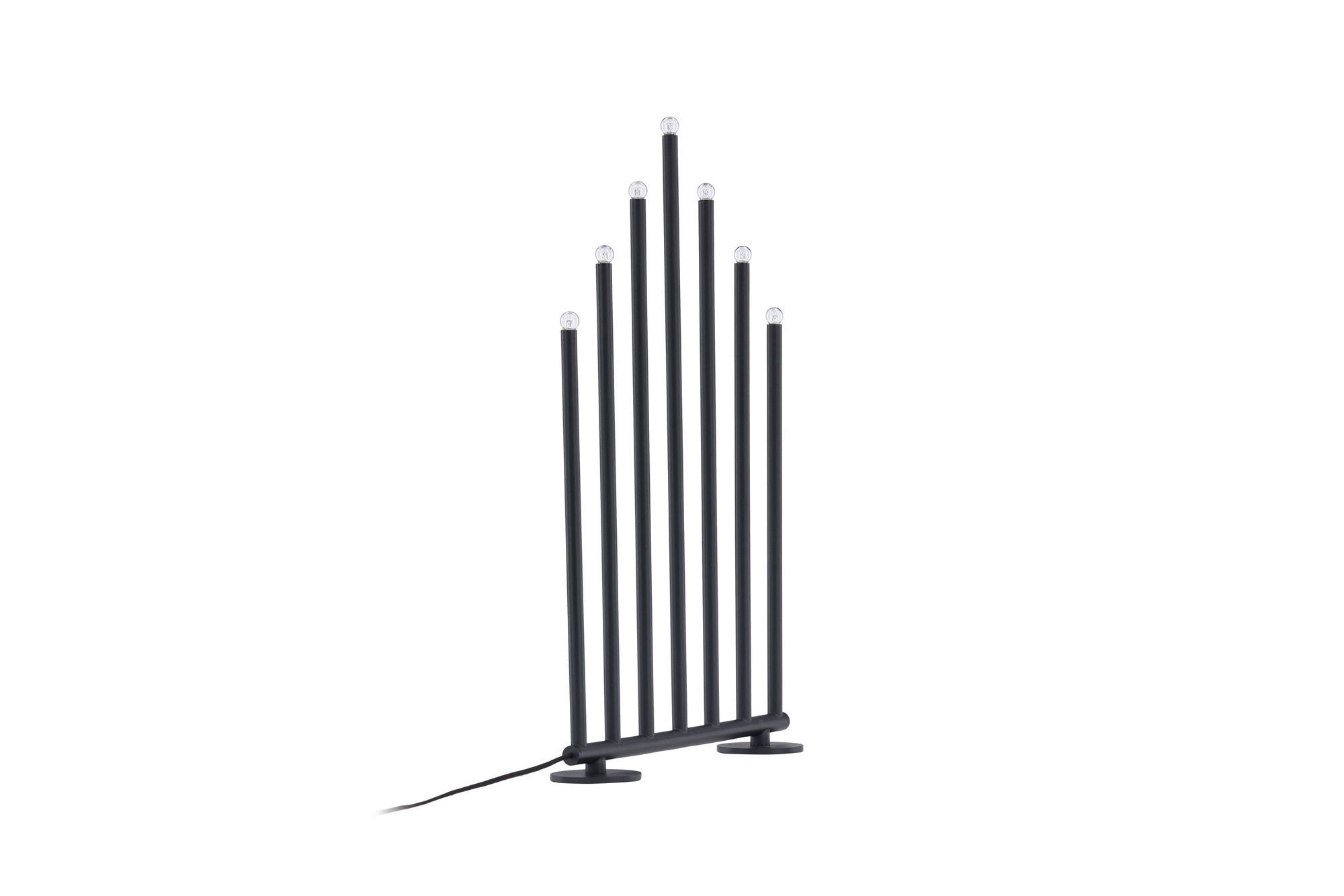 Venture Home Björnfjället Candlestick 50cm  - Matt Black Dimmer /
