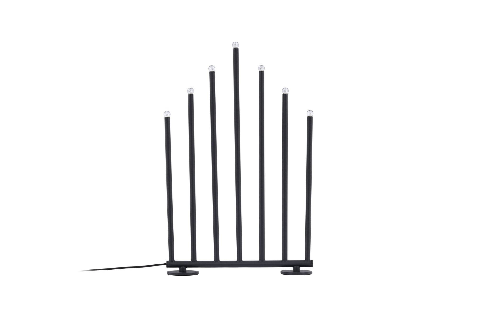 Venture Home Björnfjället Candlestick 50cm  - Matt Black Dimmer /