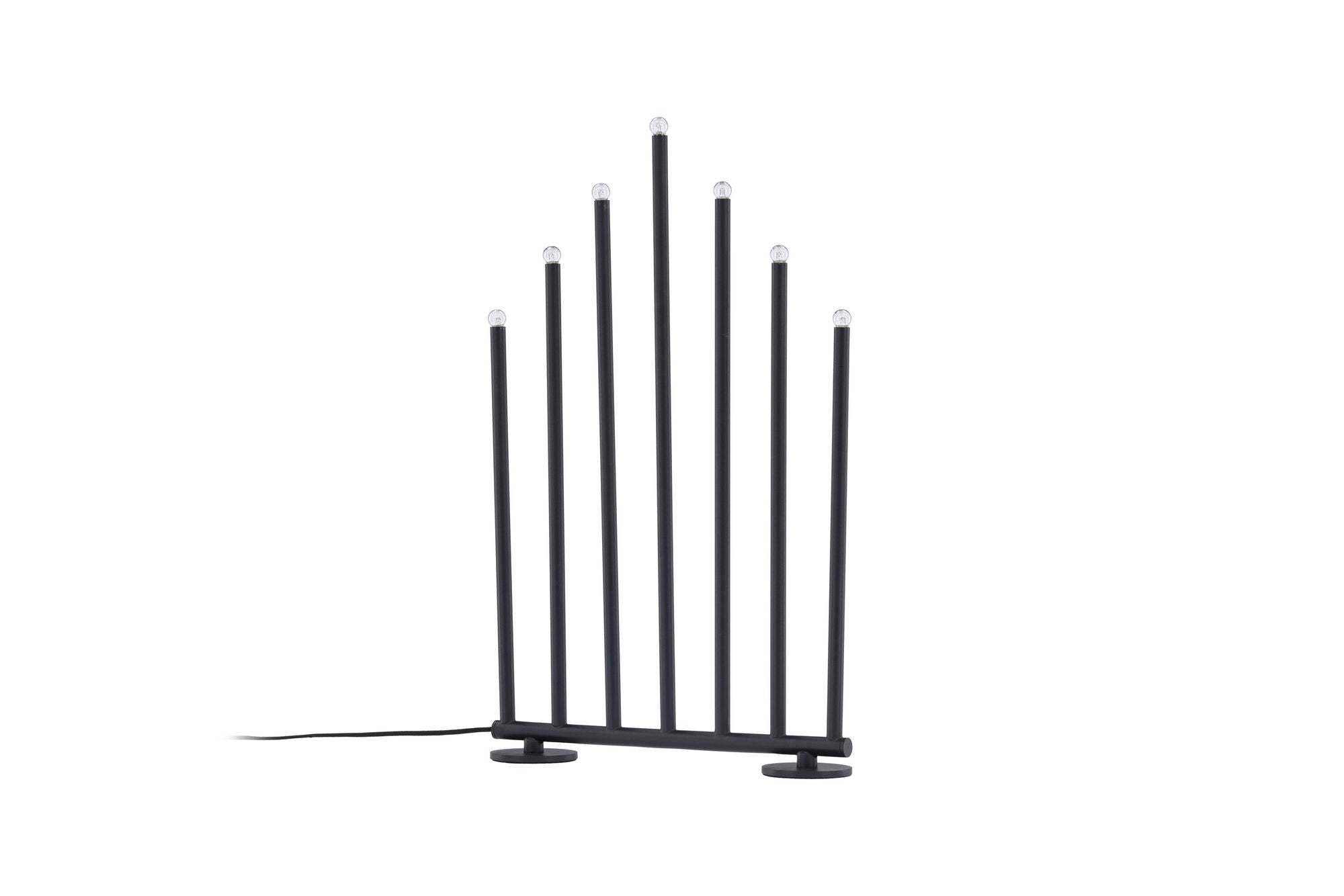 Venture Home Björnfjället Candlestick 50cm  - Matt Black Dimmer /