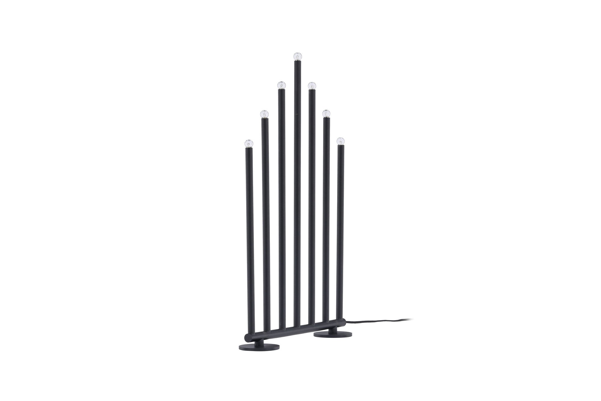 Venture Home Björnfjället Candlestick 50cm  - Matt Black Dimmer /