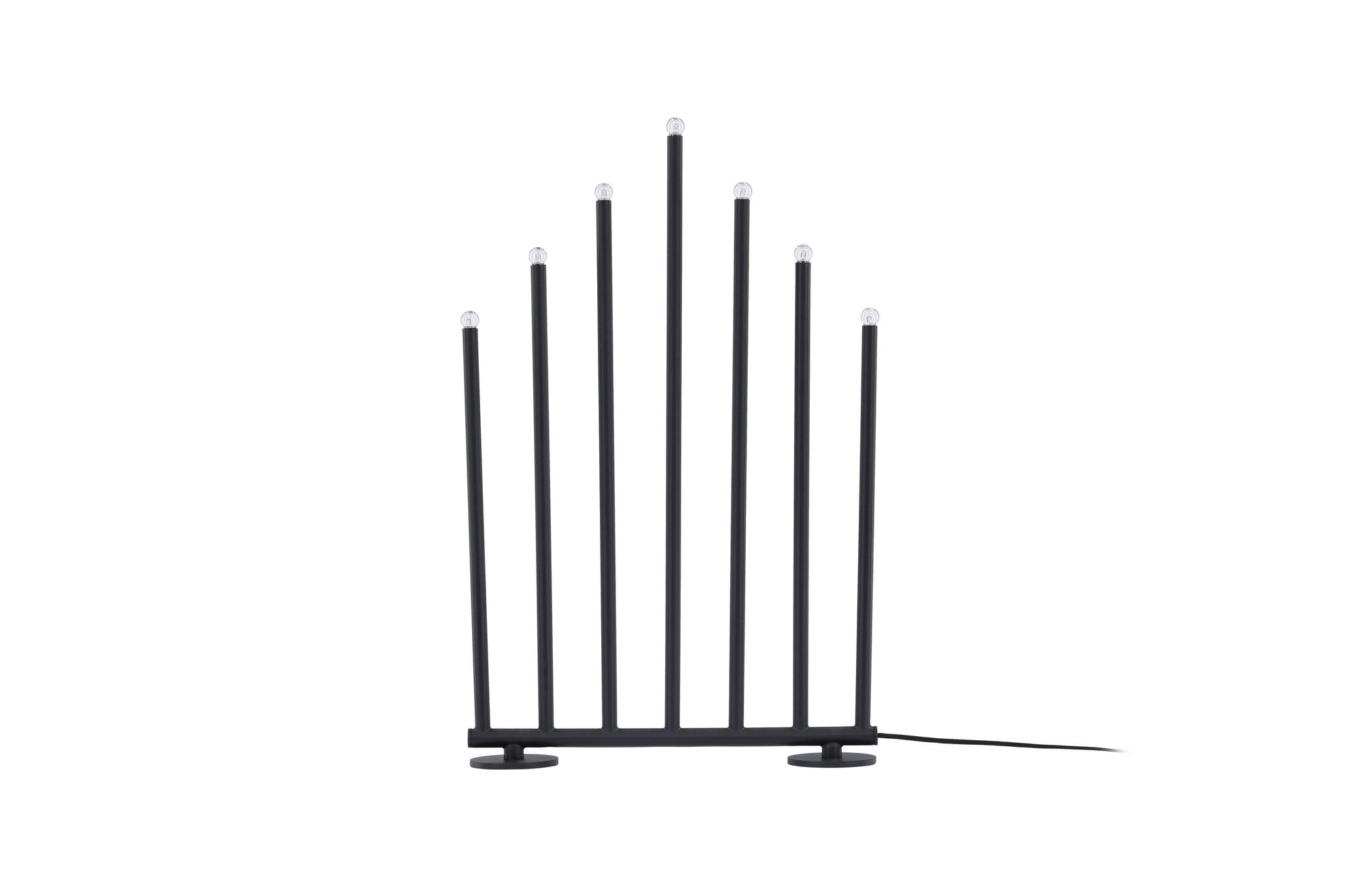 Venture Home Björnfjället Candlestick 50cm  - Matt Black Dimmer /