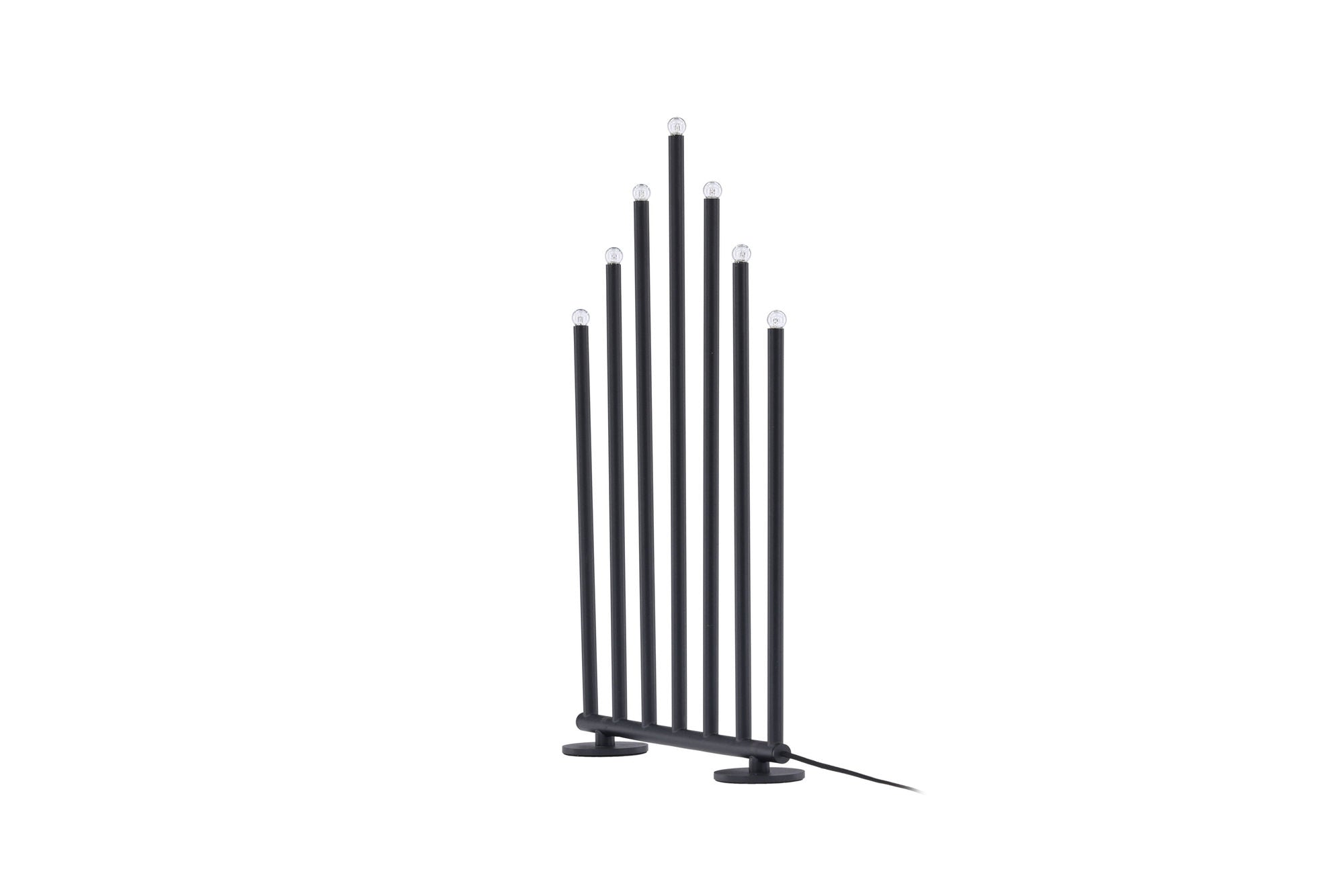 Venture Home Björnfjället Candlestick 50cm  - Matt Black Dimmer /