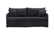 Venture Home Nova Sofa Wood/ Black Fabric