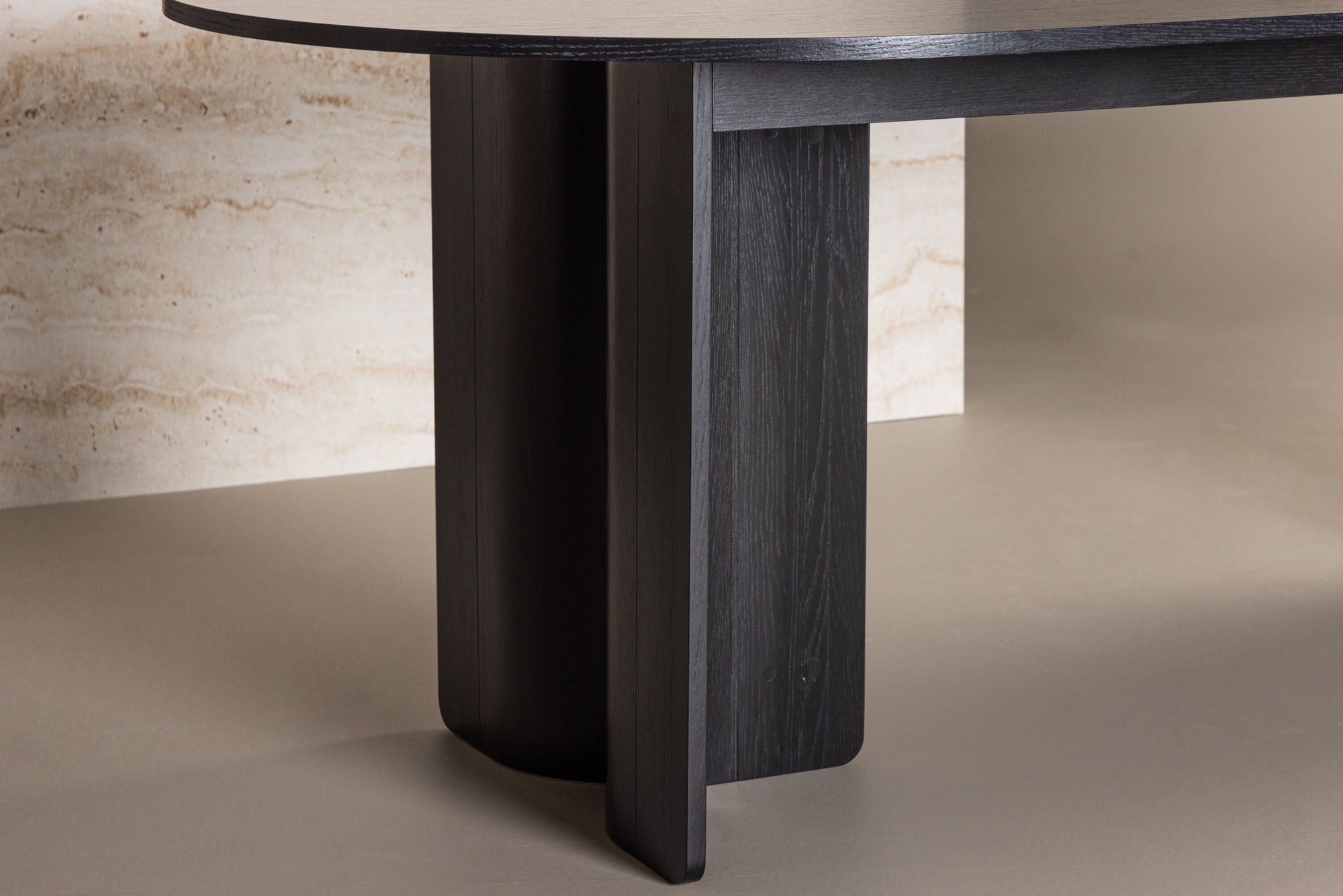 Vind Tyresö spisebord 100x220 cm - Black /