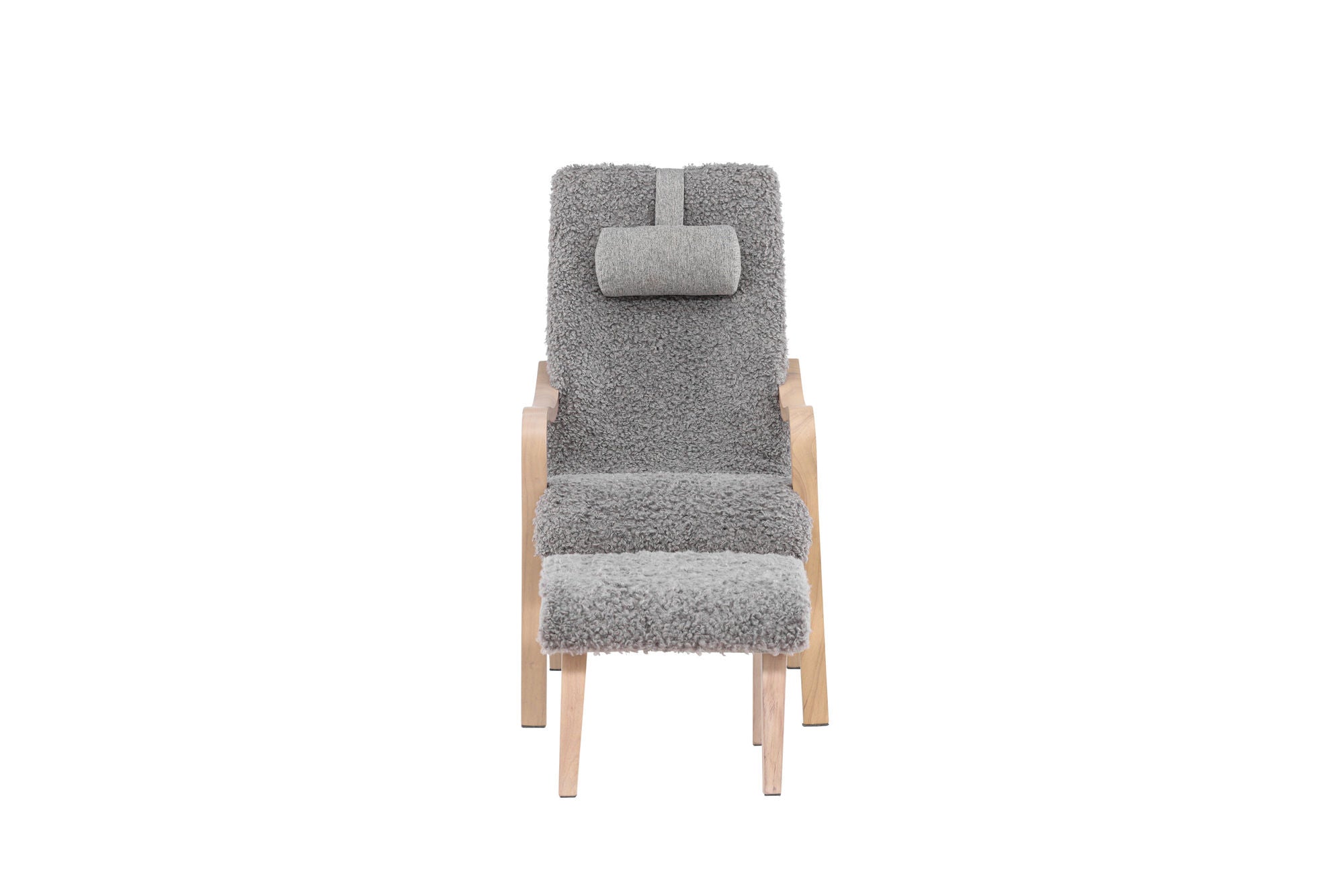 Venture Home Fårö Lounge stol - Oak Veneer / Light Grey