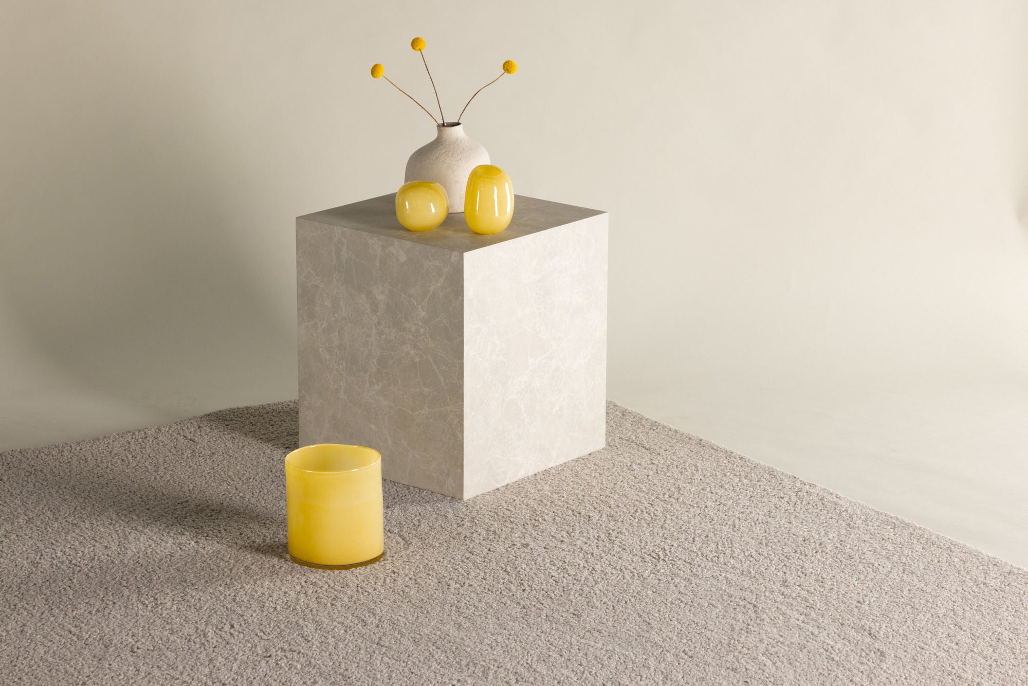 Venture Home Teddy  Polyester  - 290*200-  -Rectangular-Beige