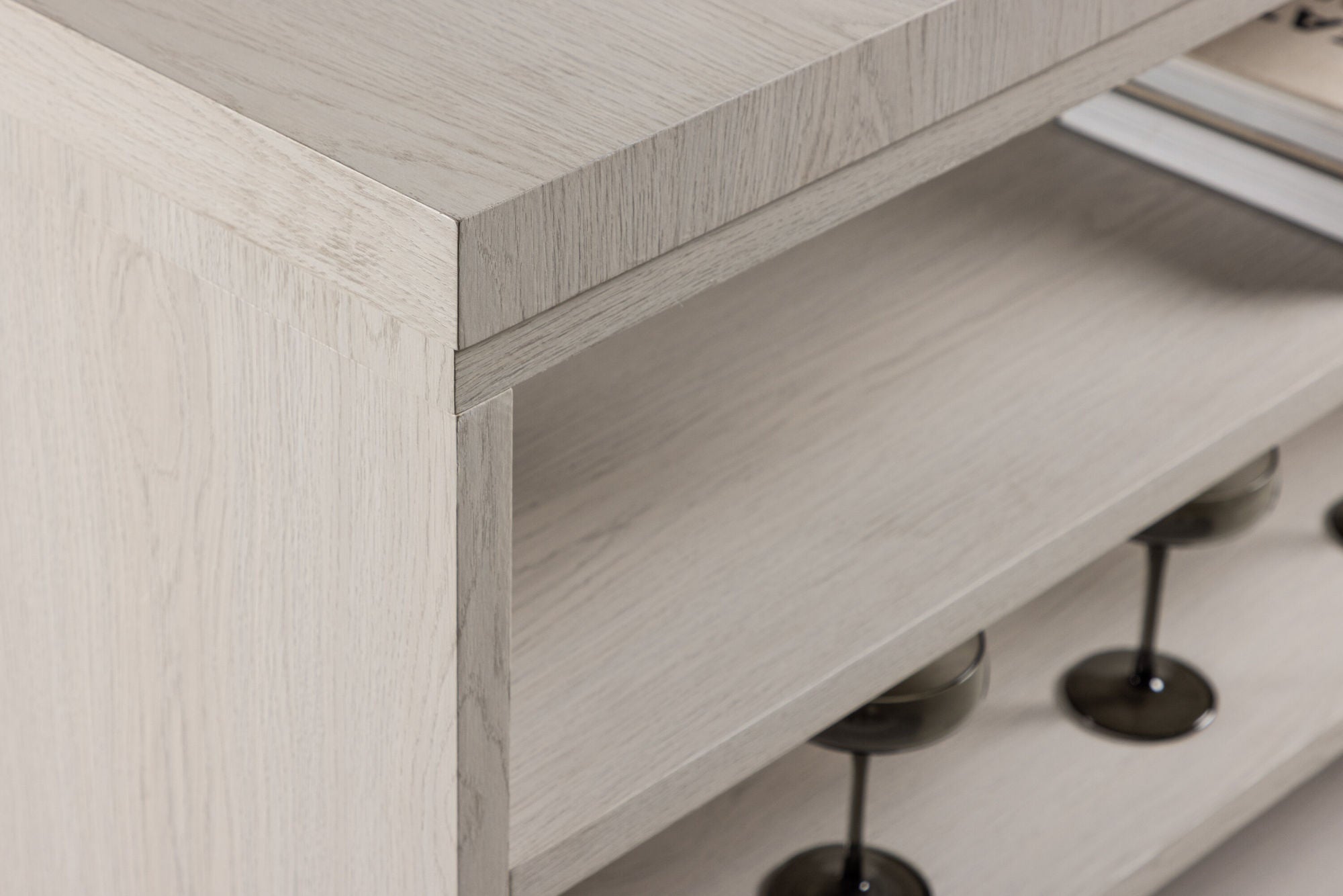 Venture Home Mika spisebord 110x230 cm - Whitewash / Stonelook