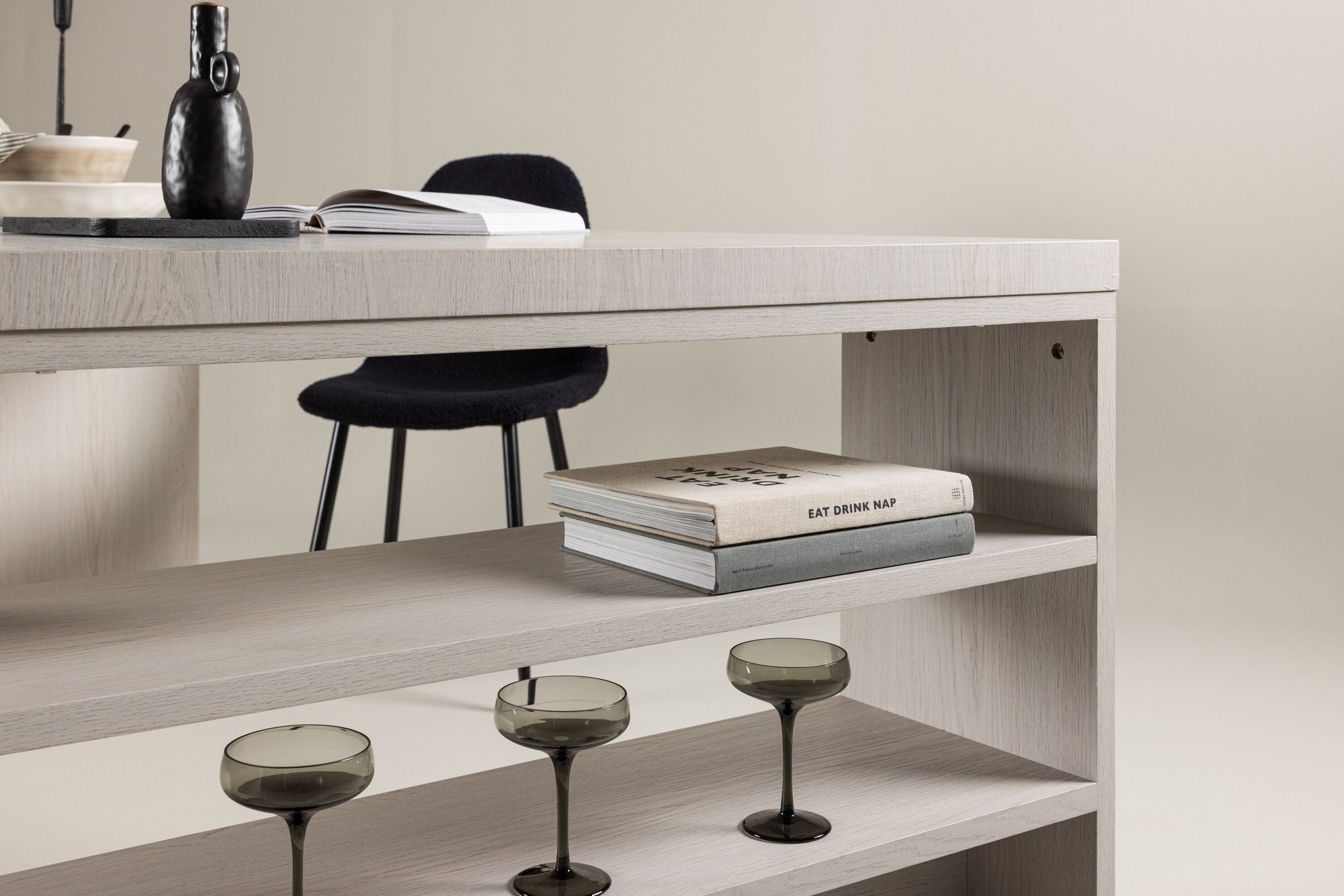 Venture Home Mika spisebord 110x230 cm - Whitewash / Stonelook