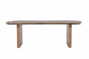 Vind Eleonora spisebord 100x230 cm - Brown / Marblelook
