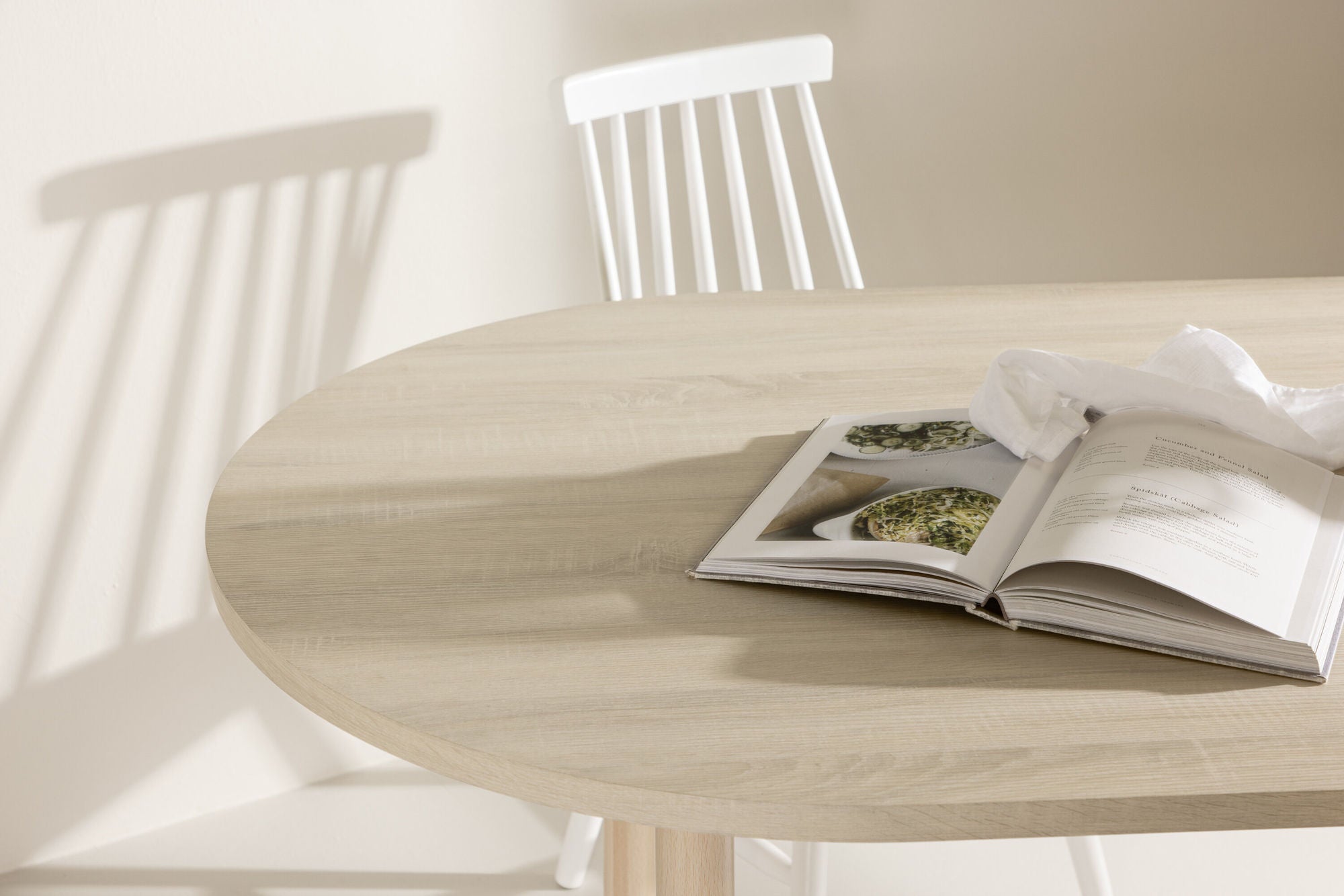 Venture Home Andy spisebord 90x180 cm - / Whitewash