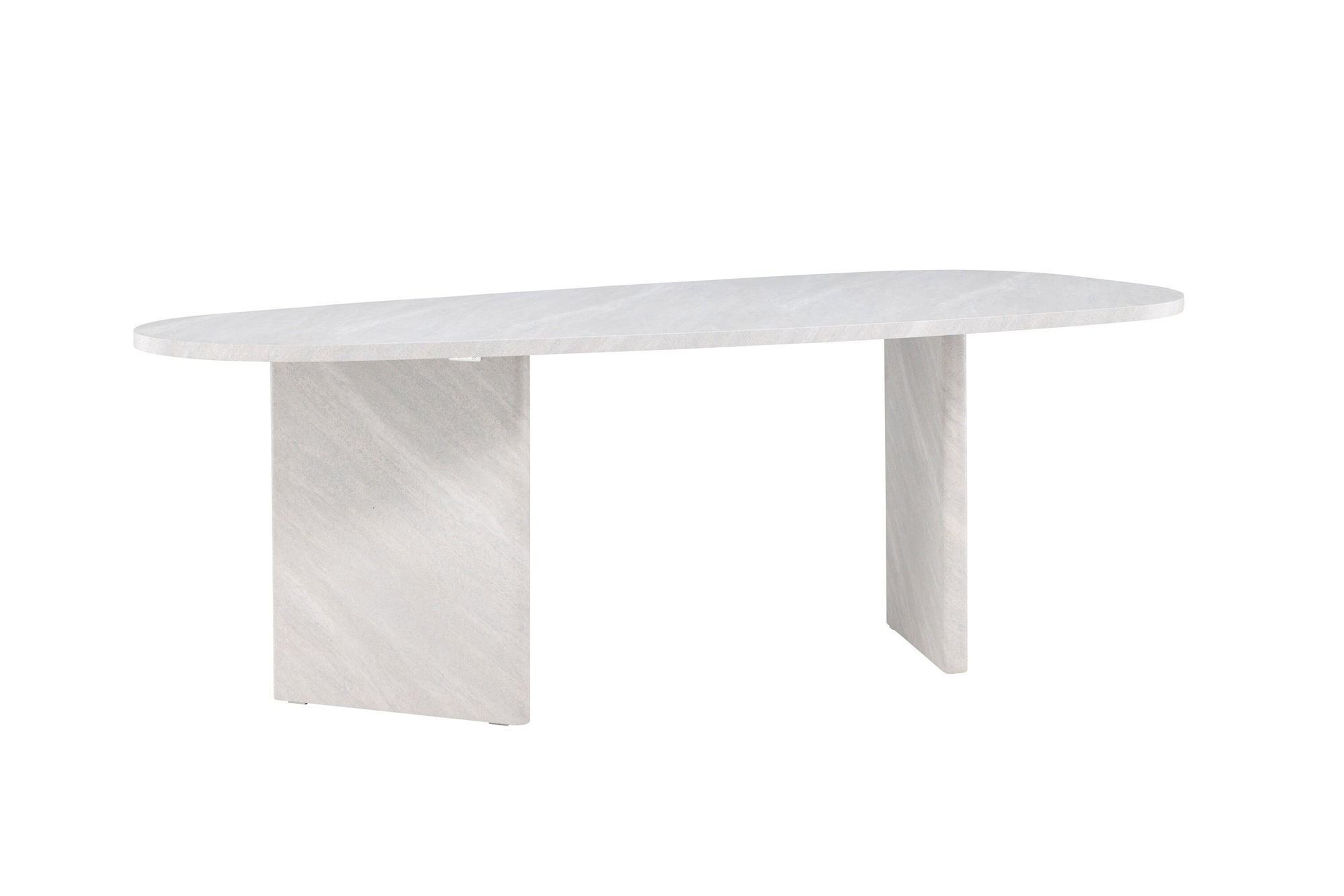 Venture Home Grönvik spisebord 220x100 cm - White Conrecete Look /