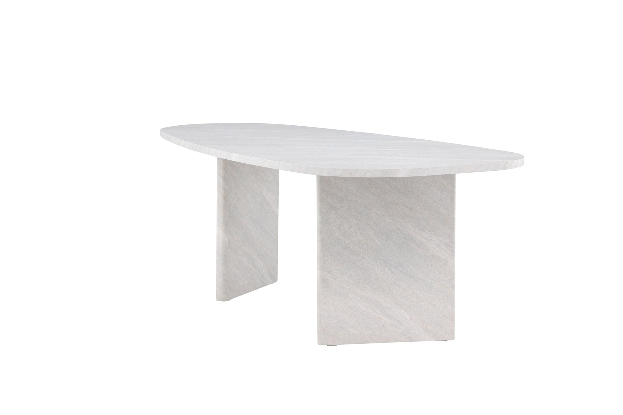 Venture Home Grönvik spisebord 220x100 cm - White Conrecete Look /