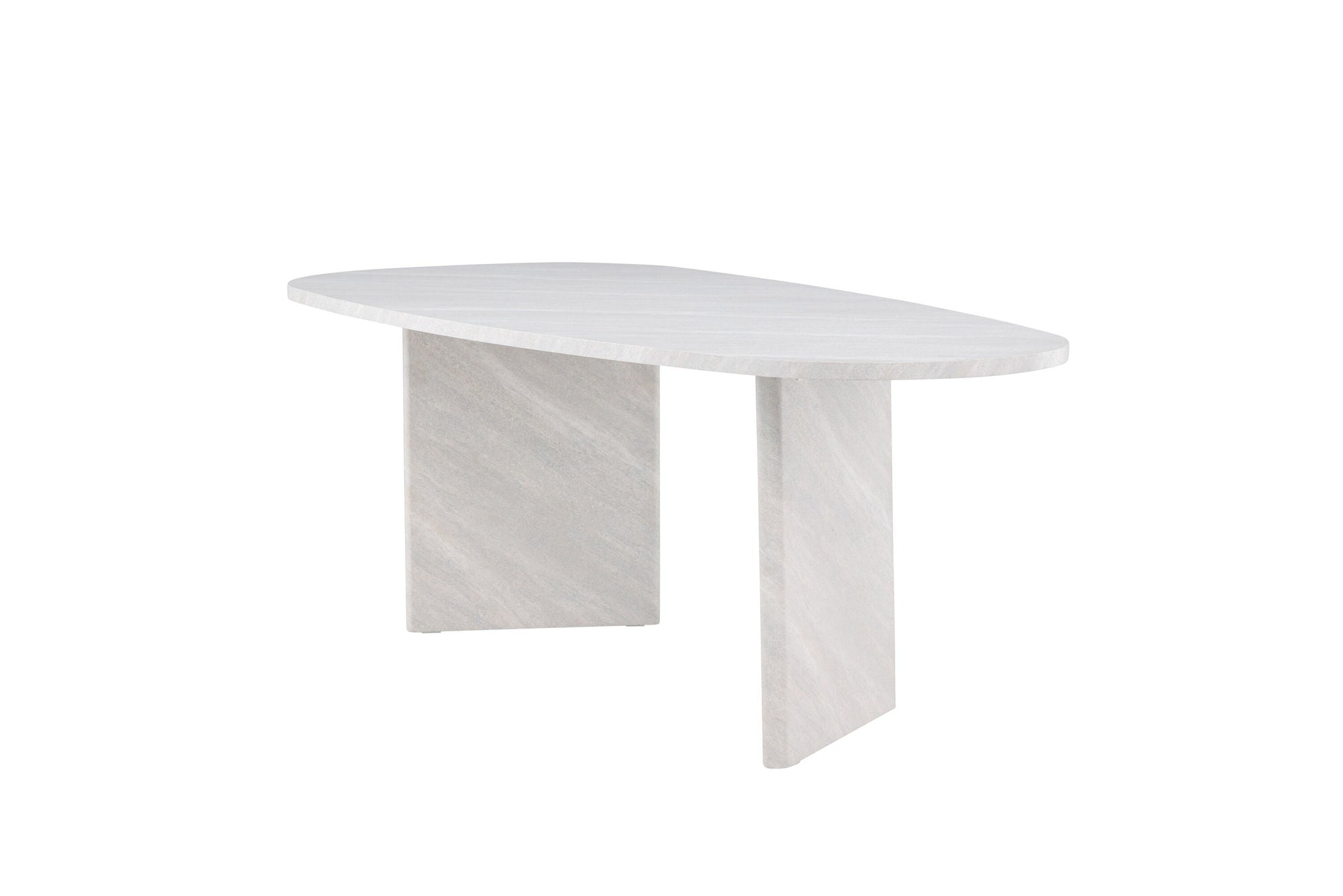 Venture Home Grönvik spisebord 220x100 cm - White Conrecete Look /