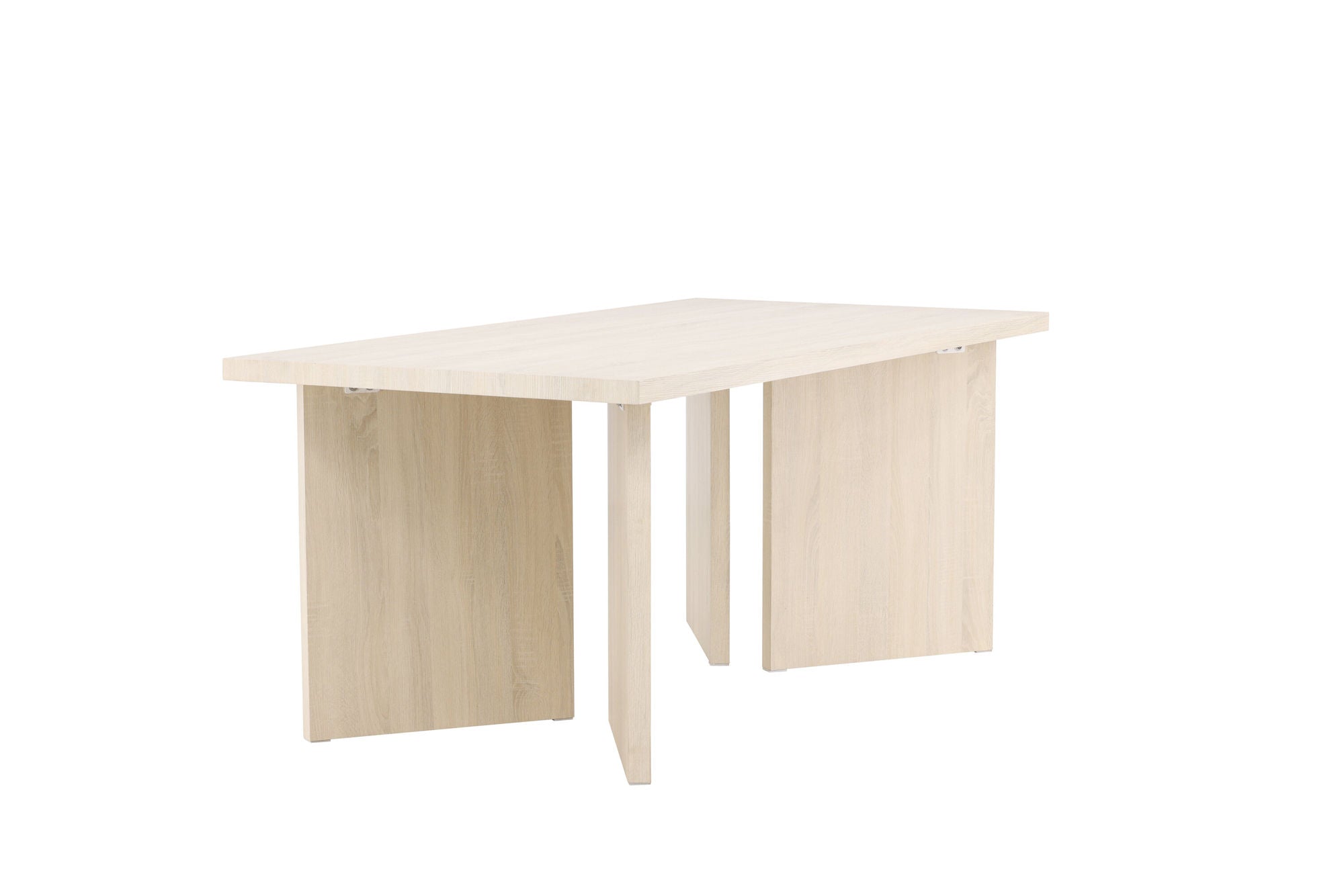 Vind Bassholmen spisebord 90x180 cm - Whitewash /