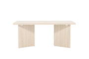Vind Bassholmen spisebord 90x180 cm - Whitewash /
