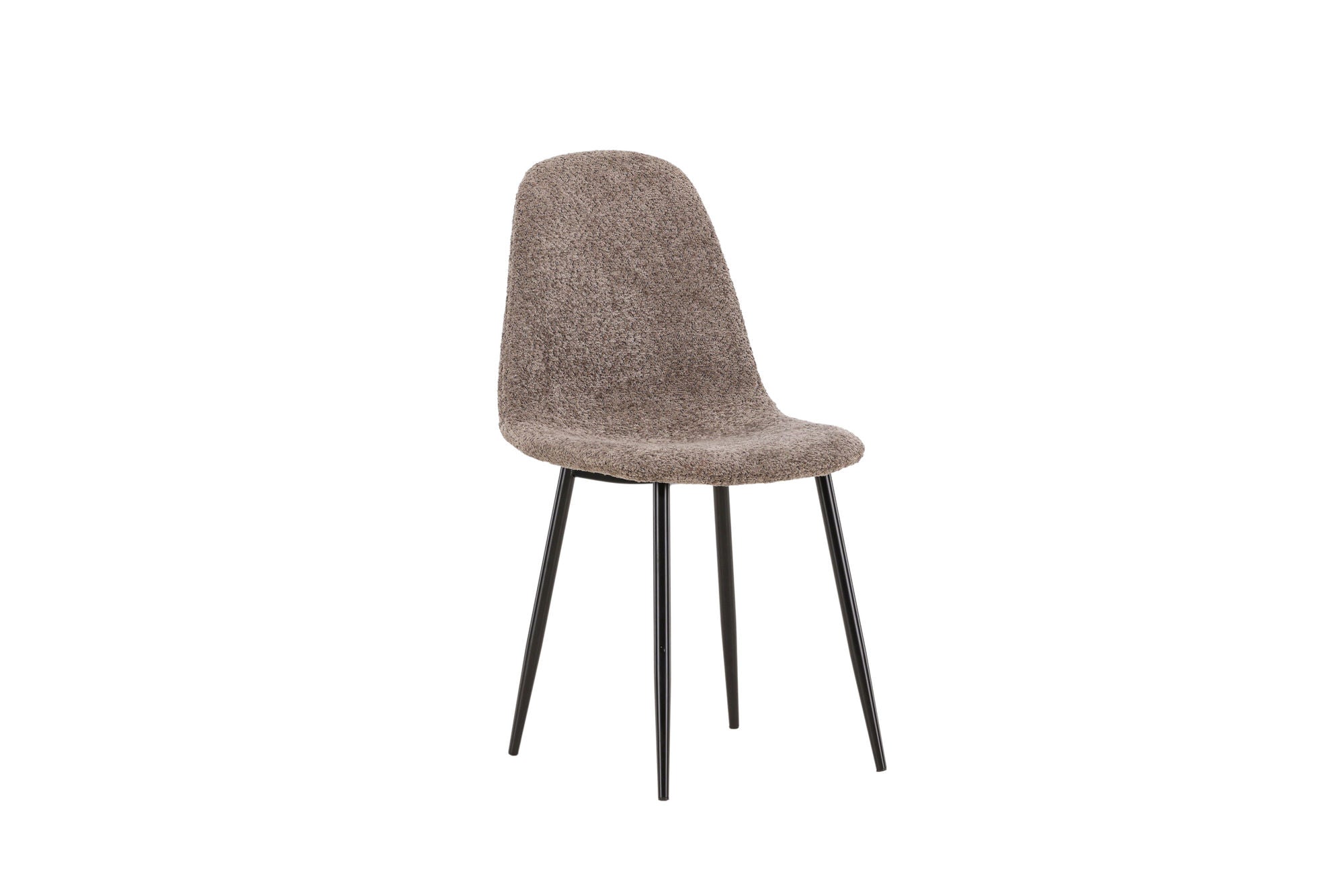 Venture Home Polar Spisebordsstol 2-pack - Black / Grey boucle