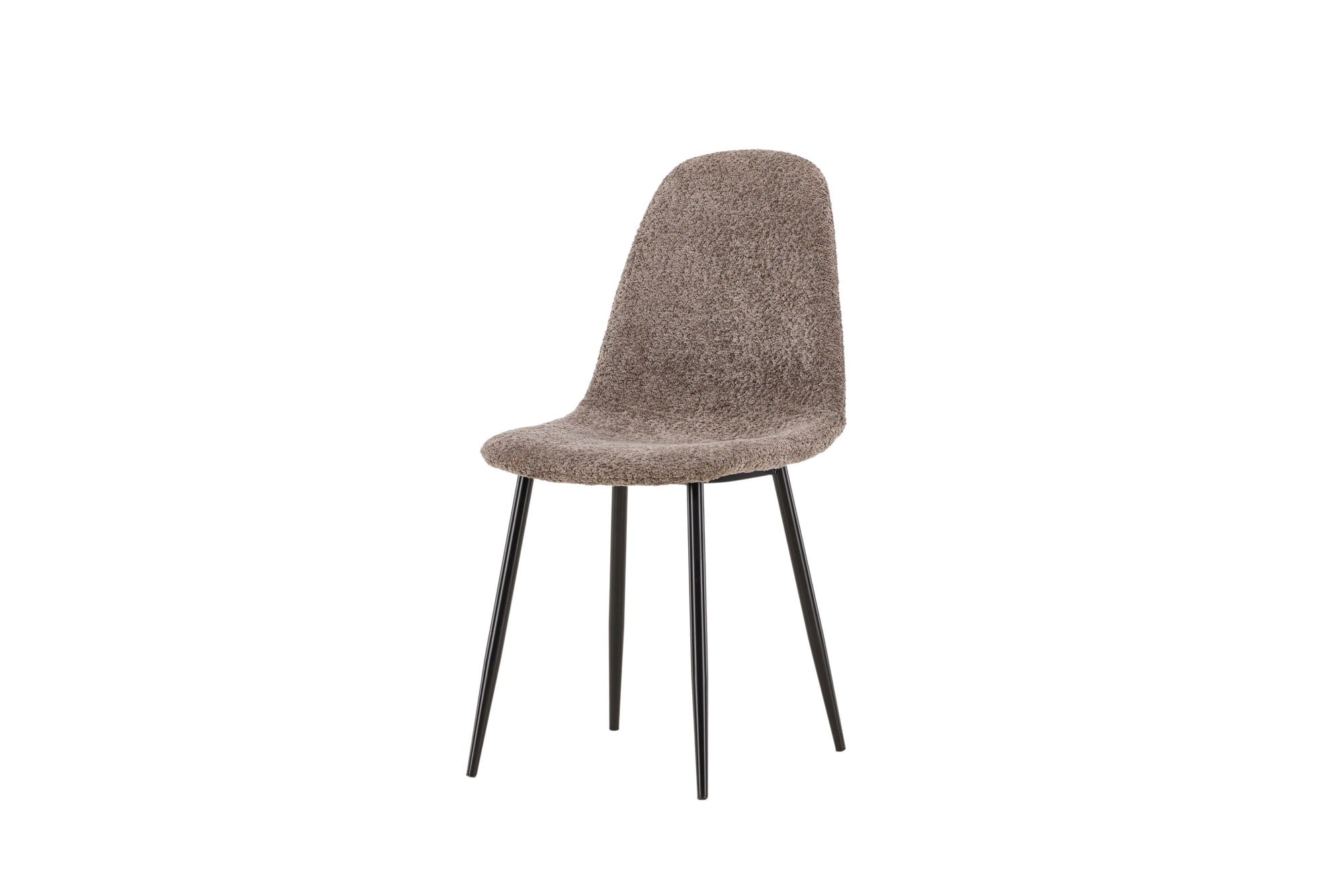 Venture Home Polar Spisebordsstol 2-pack - Black / Grey boucle