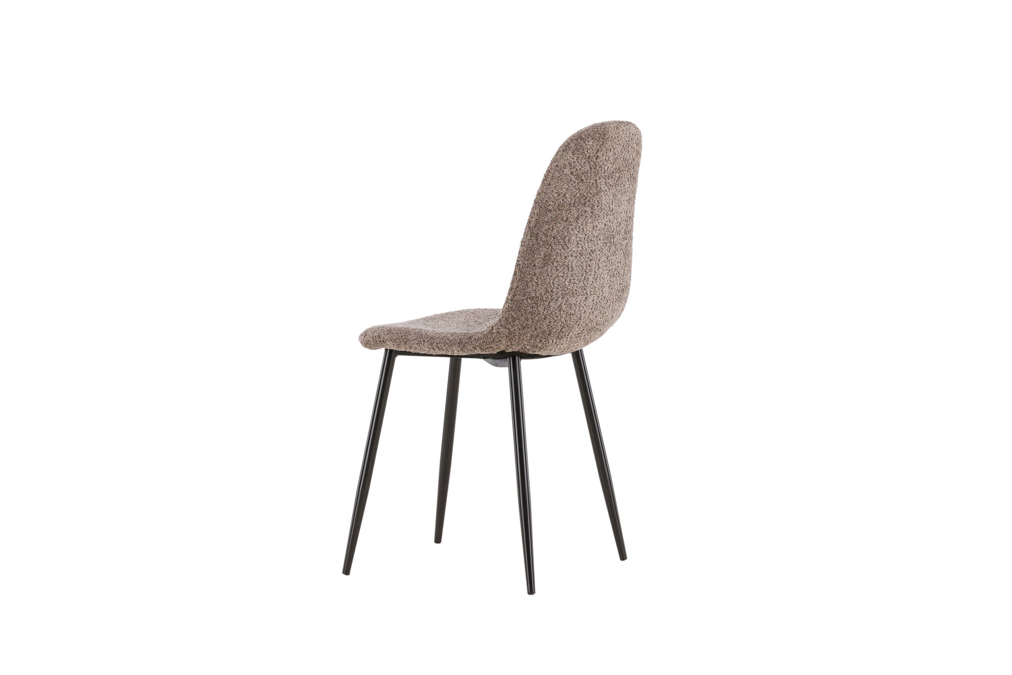 Venture Home Polar Spisebordsstol 2-pack - Black / Grey boucle
