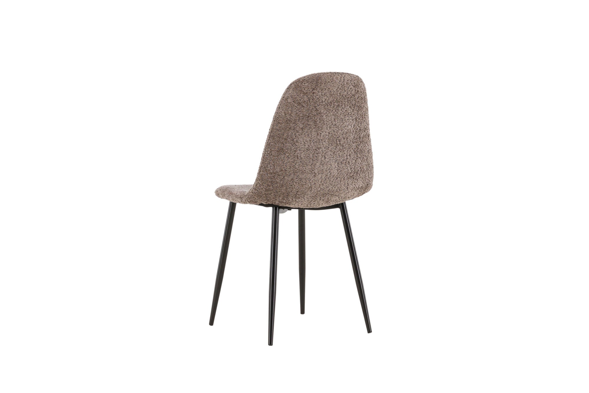 Venture Home Polar Spisebordsstol 2-pack - Black / Grey boucle