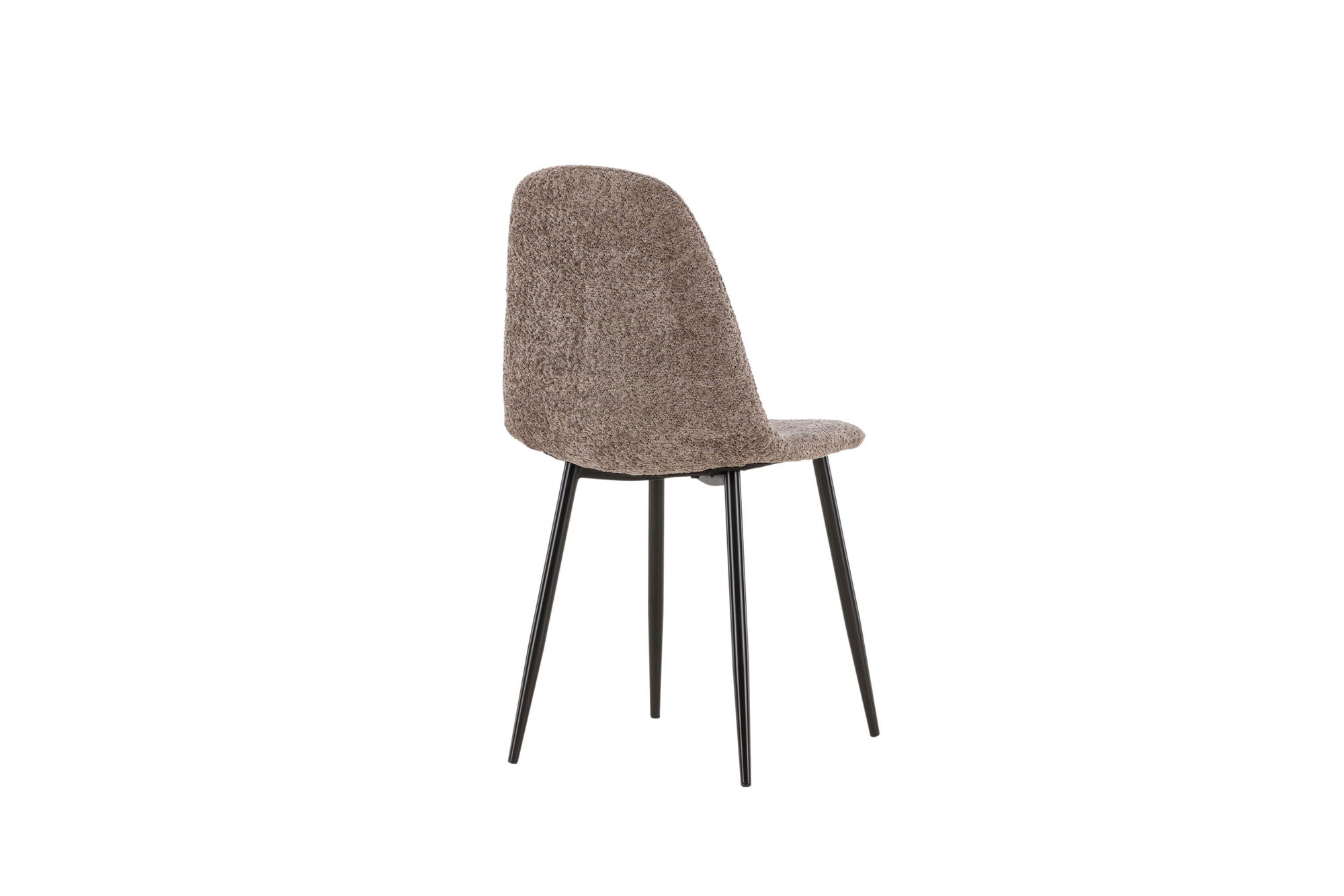 Venture Home Polar Spisebordsstol 2-pack - Black / Grey boucle