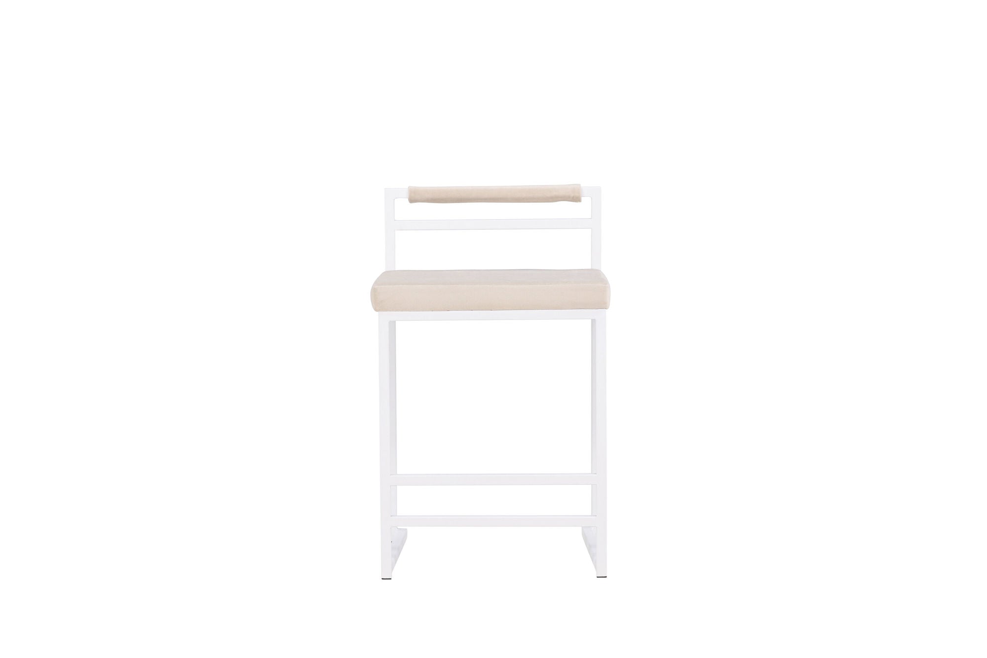 Venture Home Opelika Bar stol 1-pack - White / Beige/ FSC 100%