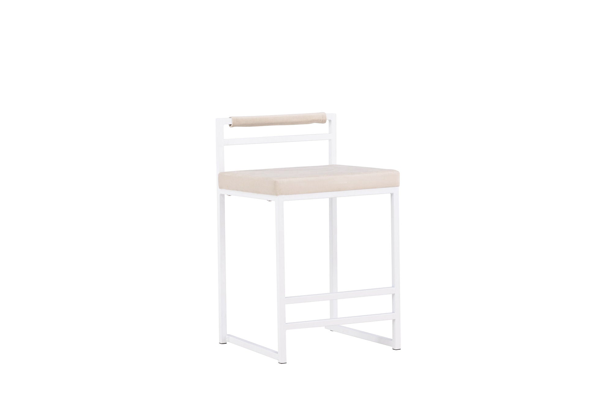 Venture Home Opelika Bar stol 1-pack - White / Beige/ FSC 100%