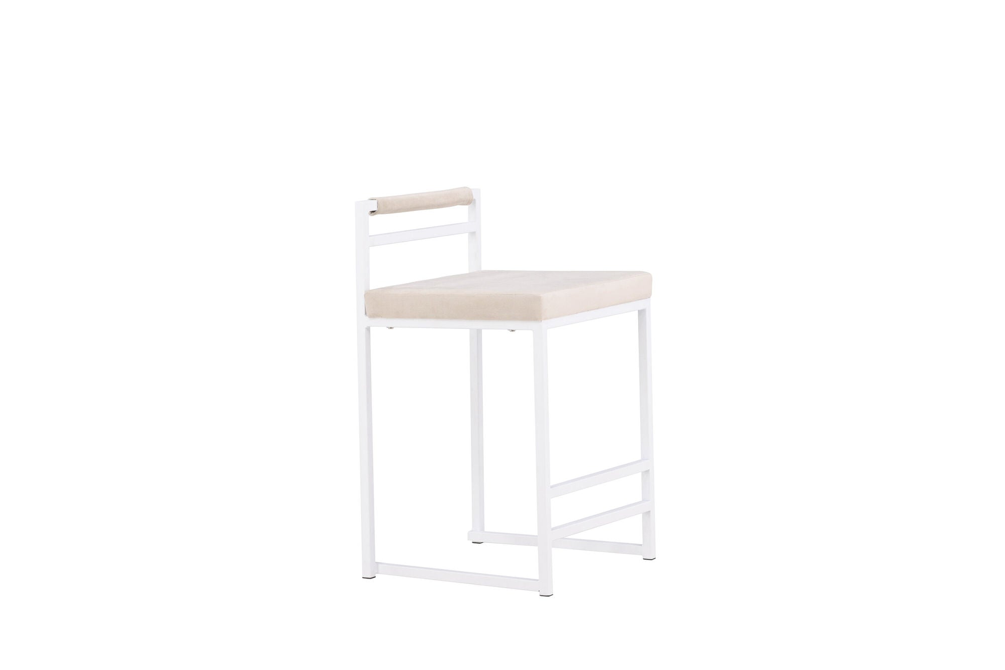 Venture Home Opelika Bar stol 1-pack - White / Beige/ FSC 100%