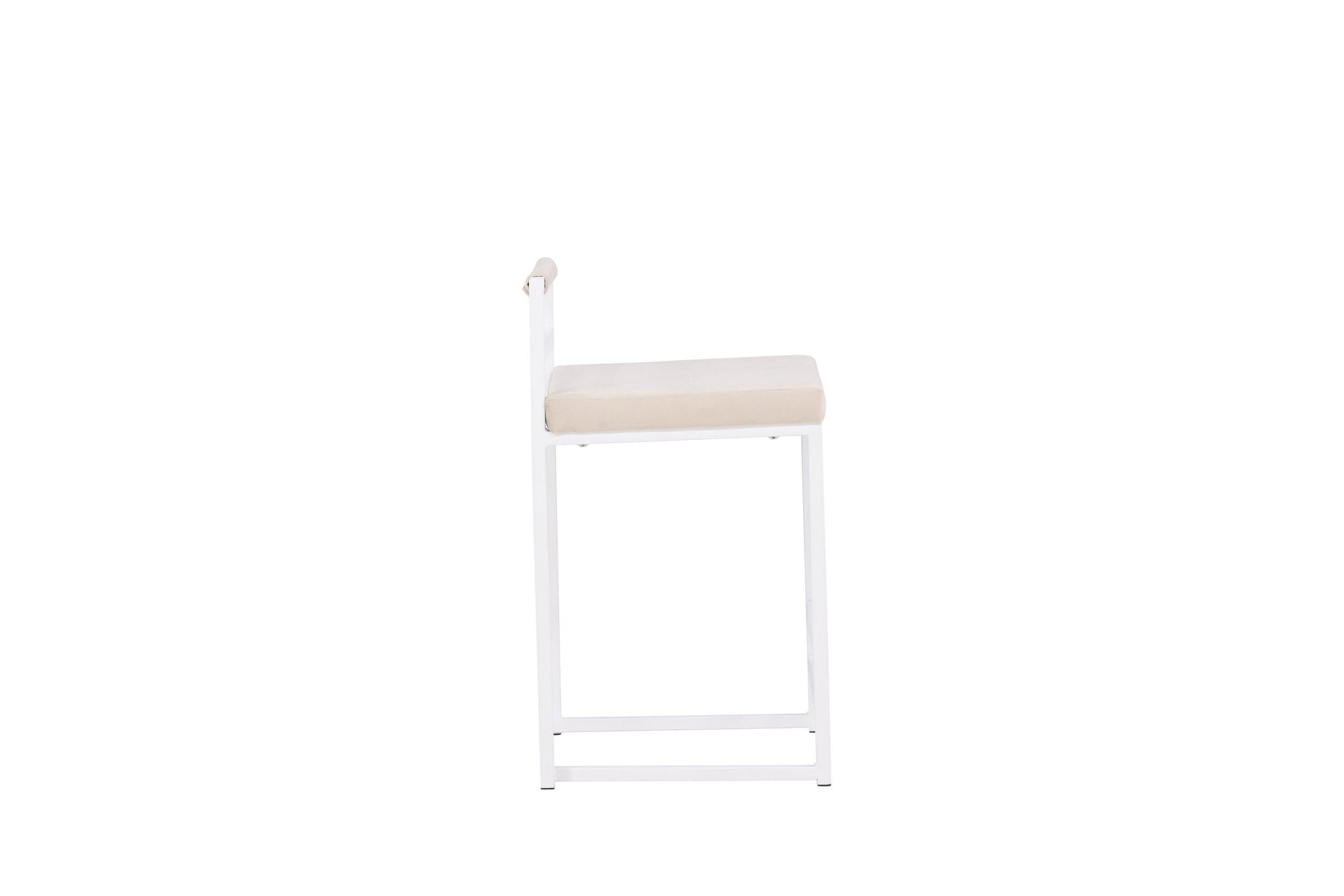 Venture Home Opelika Bar stol 1-pack - White / Beige/ FSC 100%