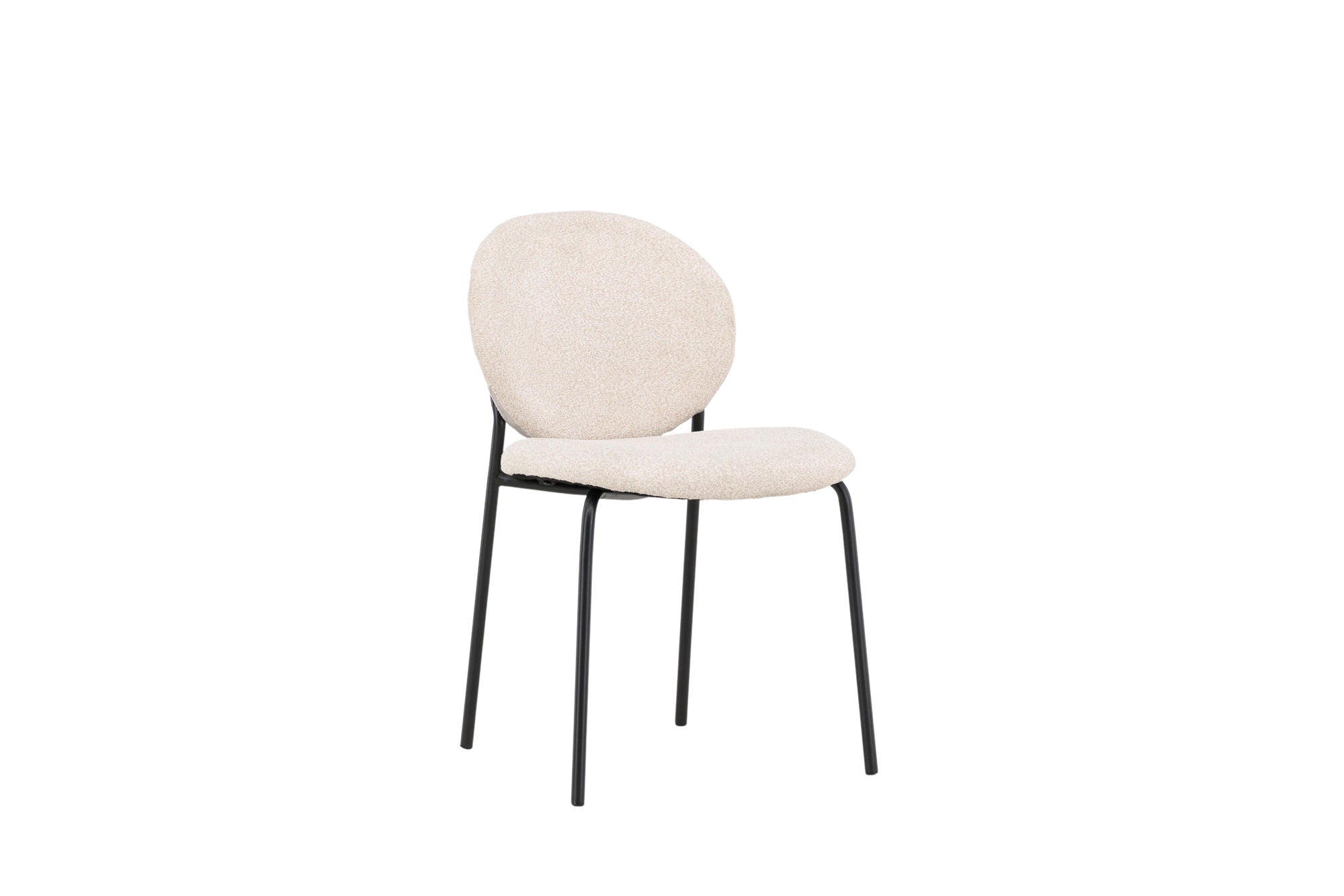 Venture Home Vault Spisebordsstol 2-pack - Black / Beige / FSC 100%