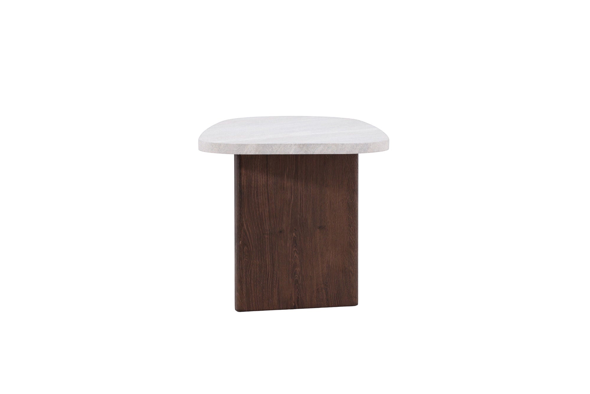 Venture Home Grönvik Side bord 70x45 cm - Mocca / Concretelook /