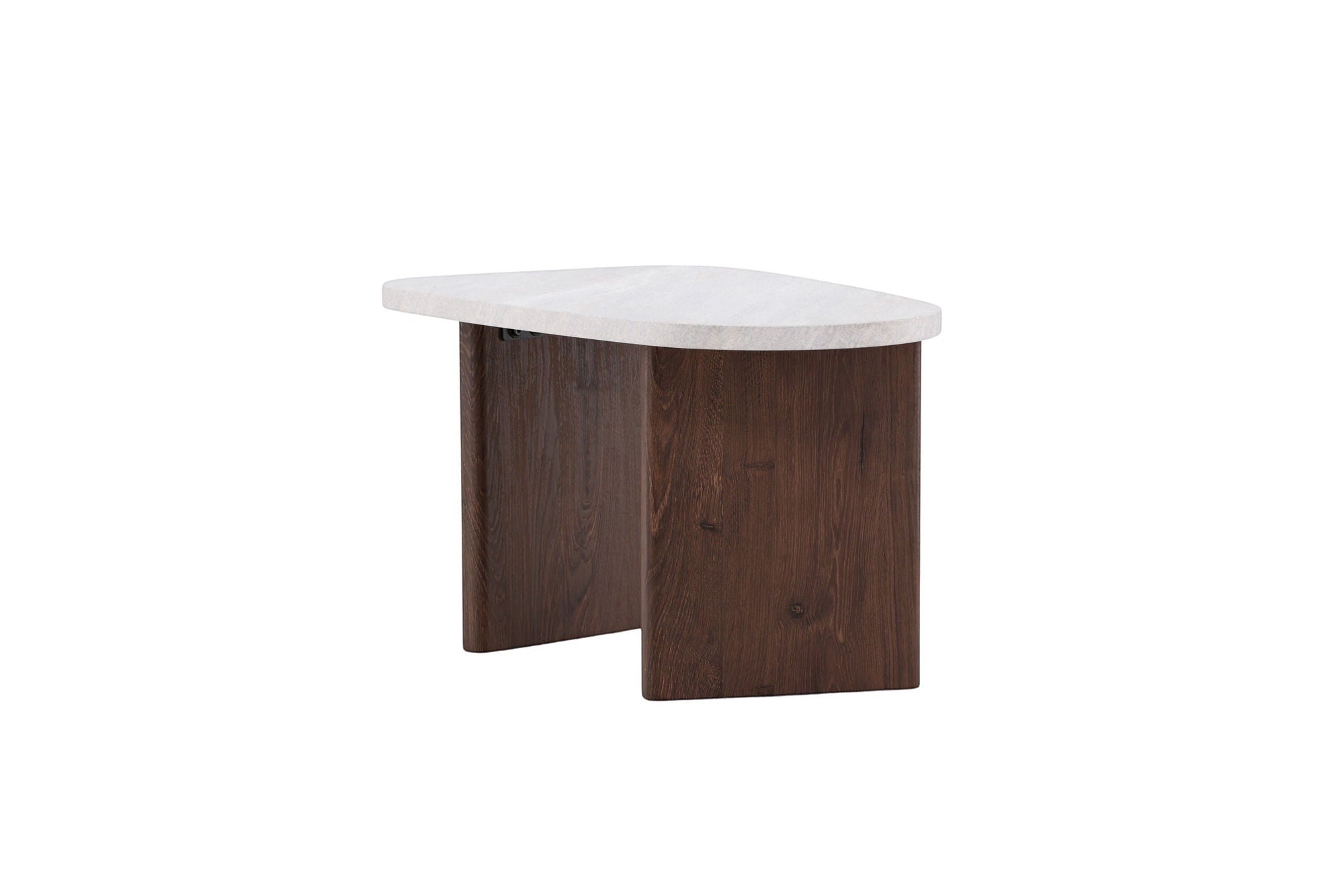 Venture Home Grönvik Side bord 70x45 cm - Mocca / Concretelook /