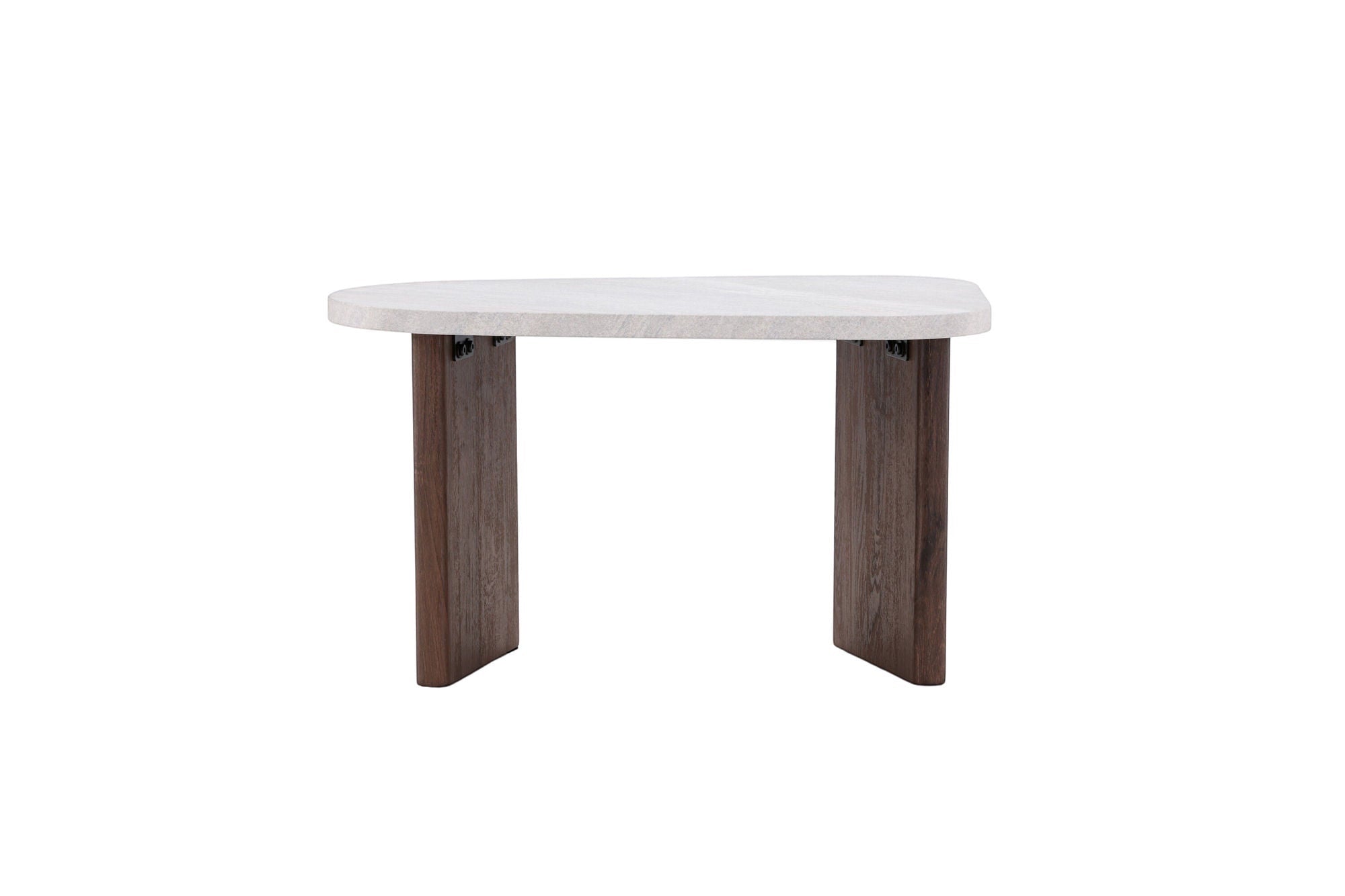Venture Home Grönvik Side bord 70x45 cm - Mocca / Concretelook /