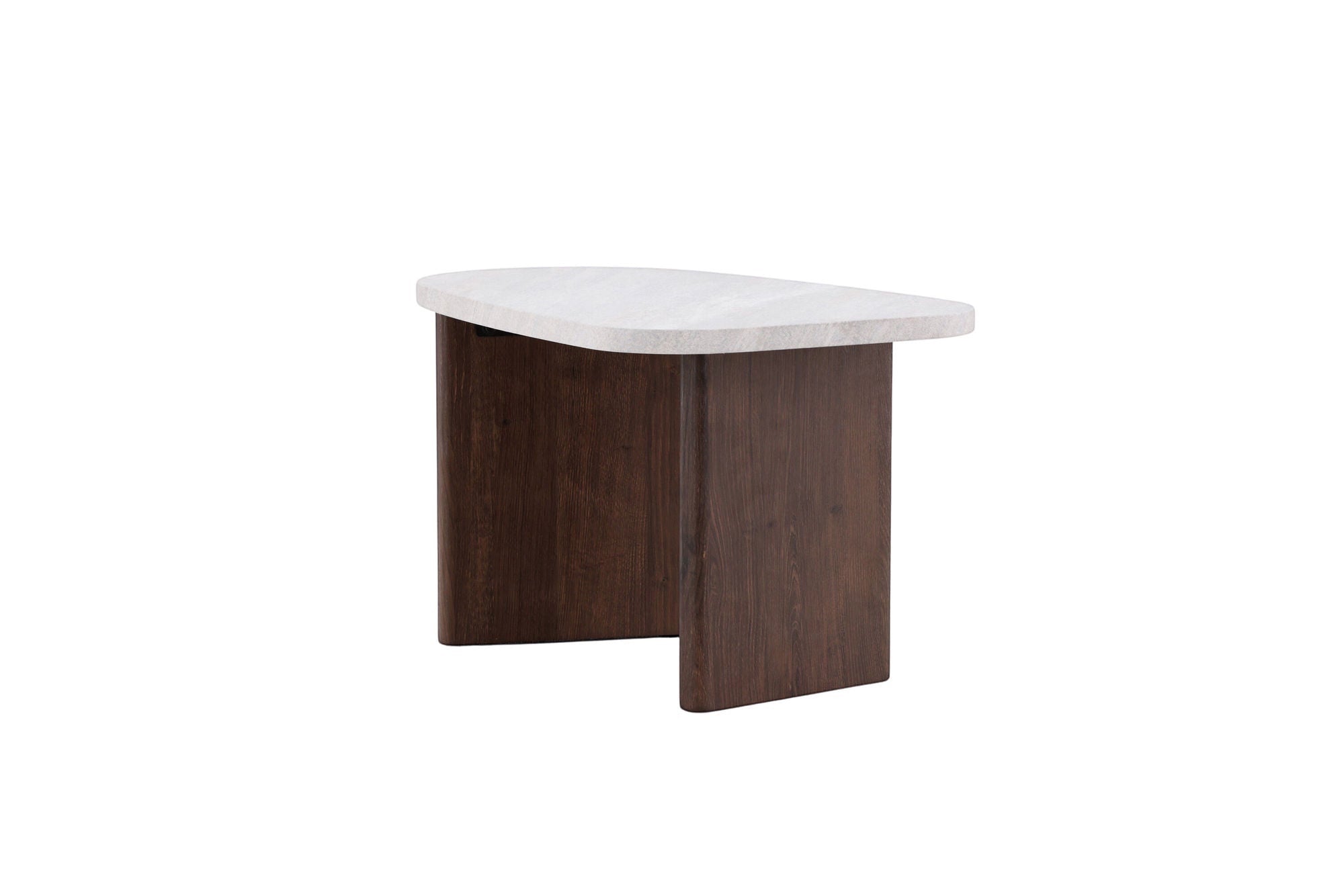 Venture Home Grönvik Side bord 70x45 cm - Mocca / Concretelook /